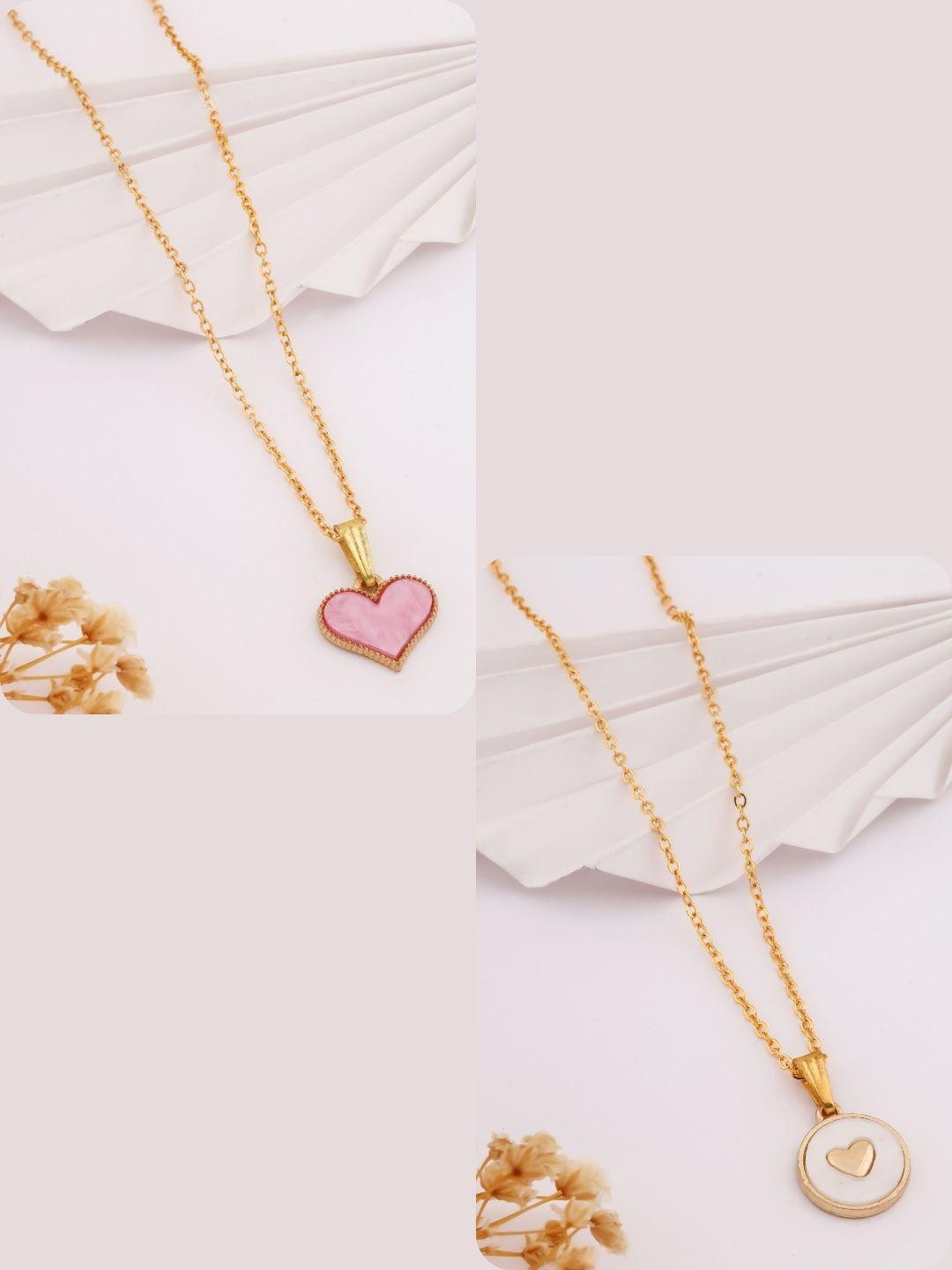 DressBerry set of 2 women's necklace chain
