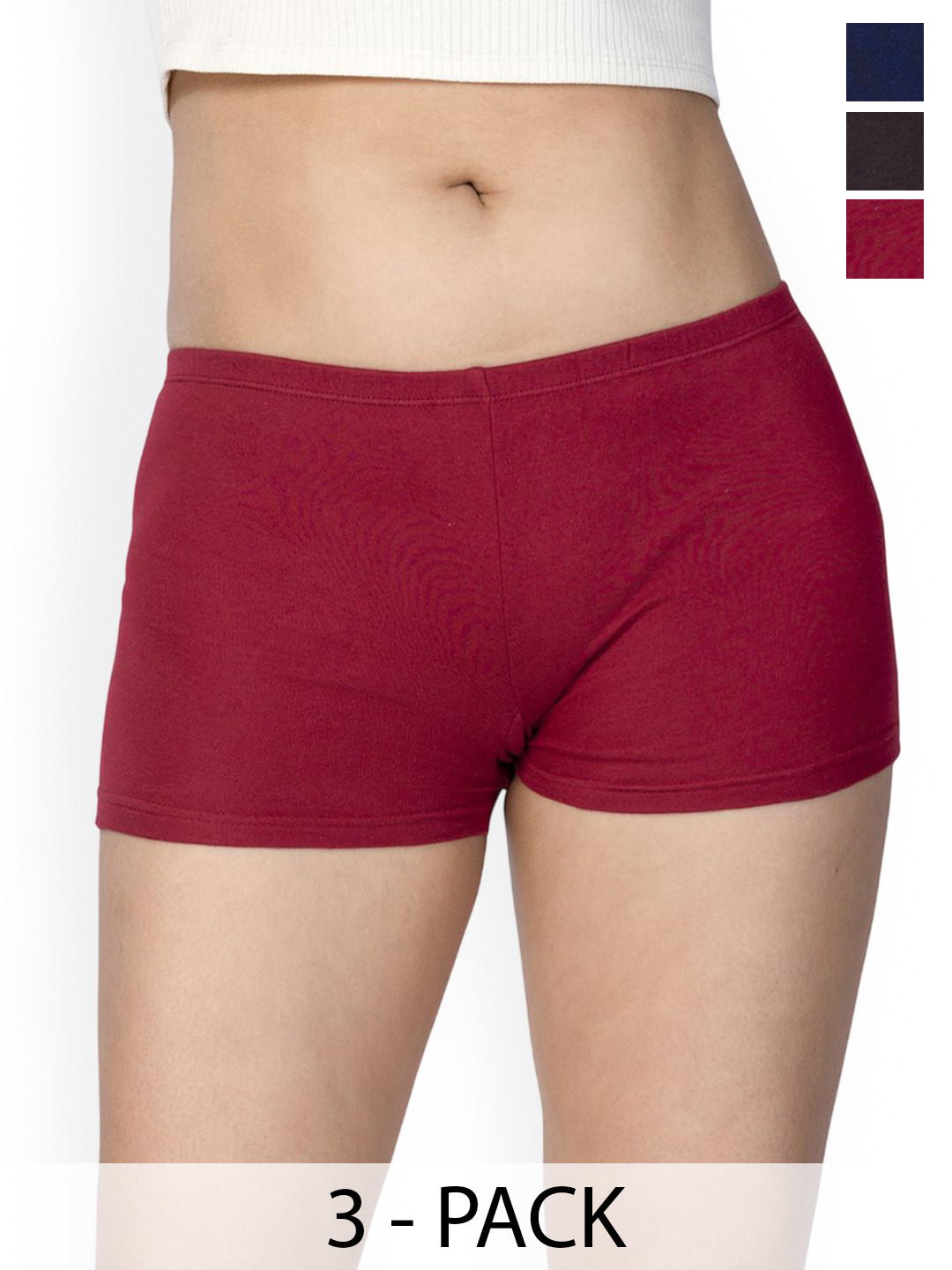 CHIC Women Pack of 3 Sports Shorts