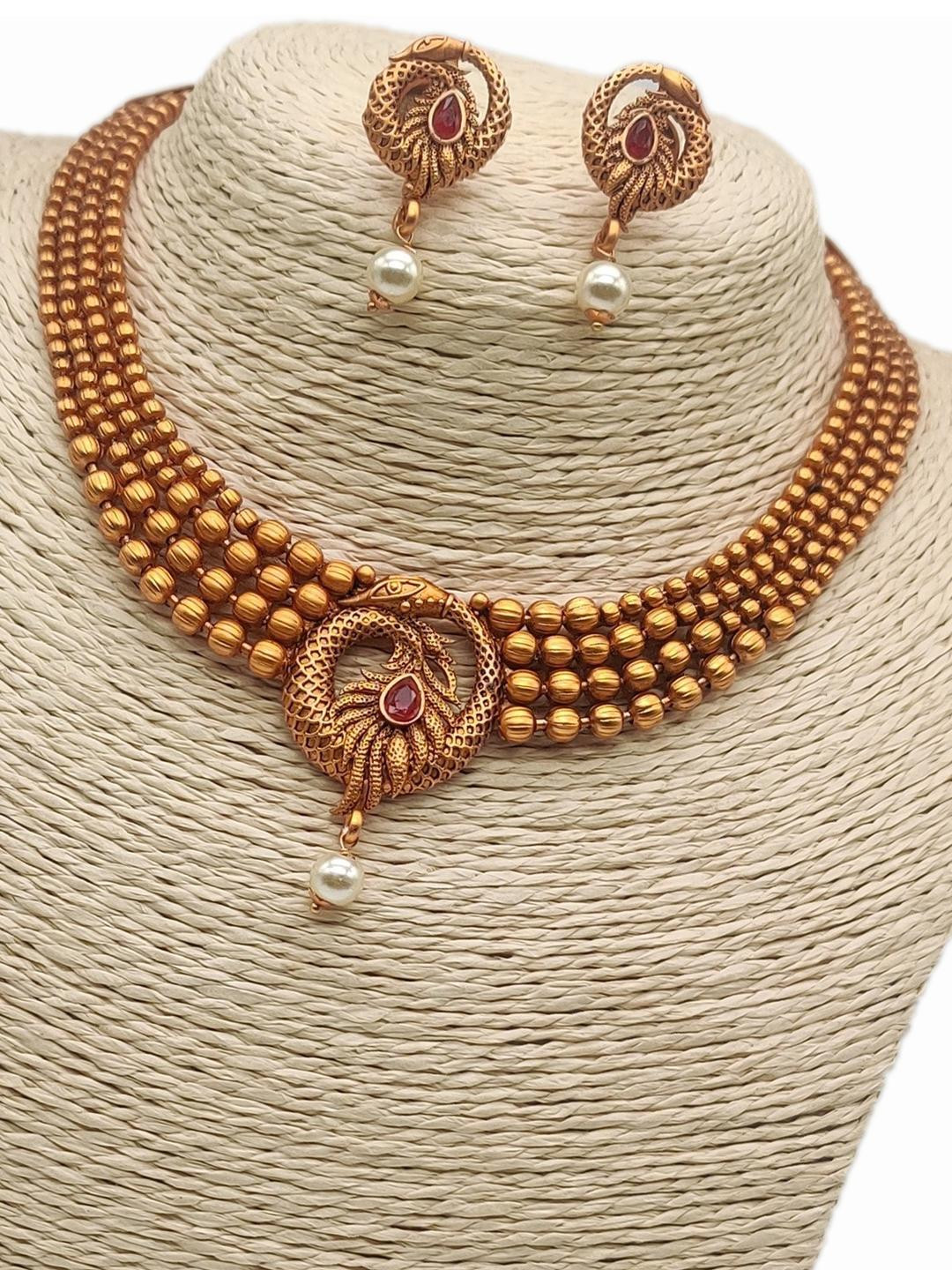 ORBIS  Copper Jewellery Set