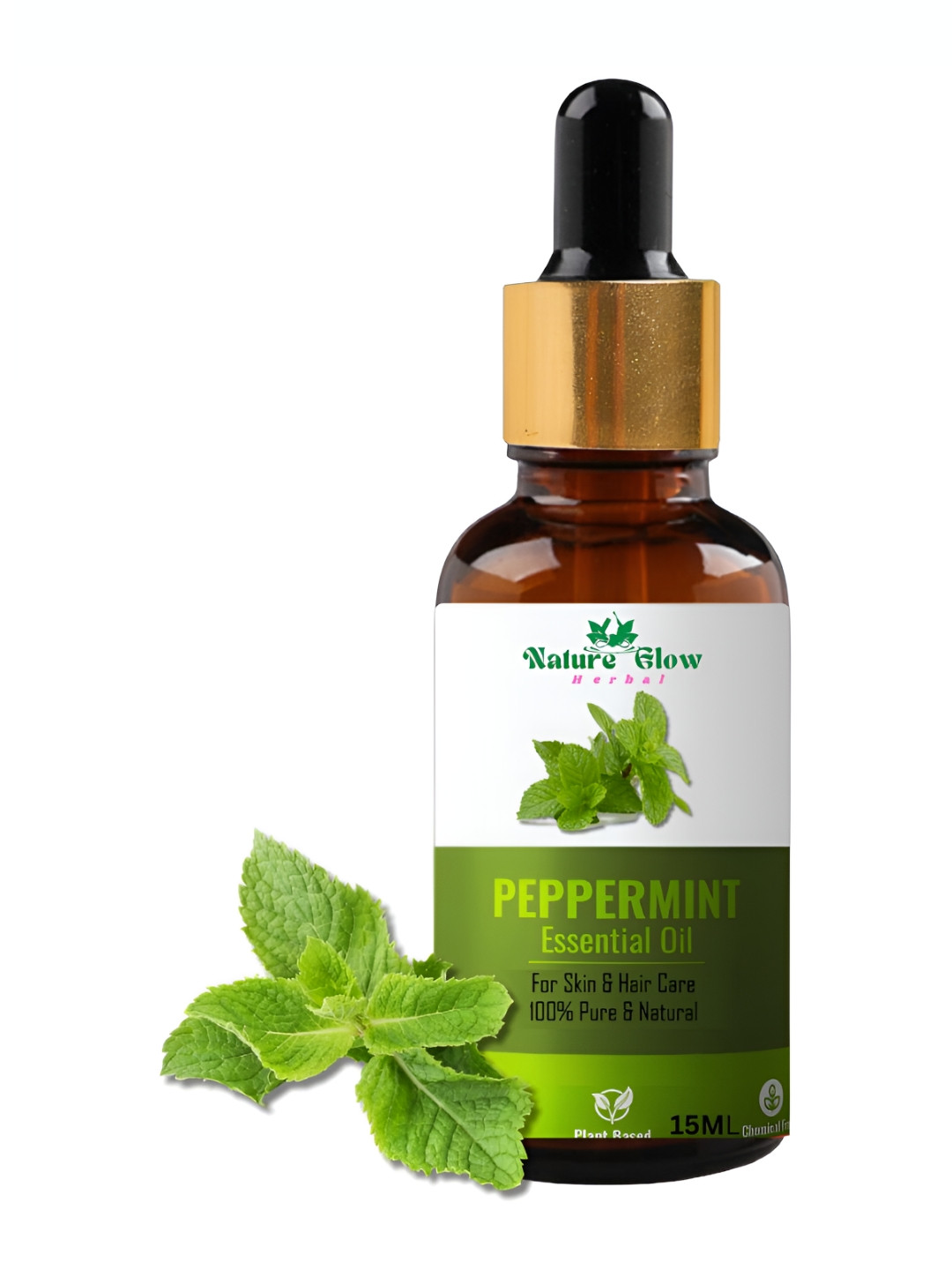 Nature Glow Herbal Peppermint Essential Oil  - 15ml