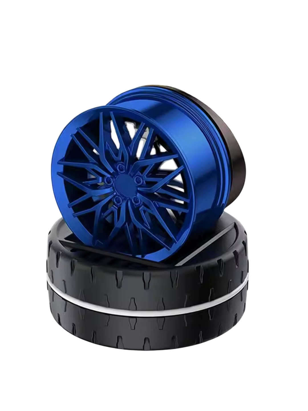 AUGEN Solar Wheel Design Rotating Car Air Freshener