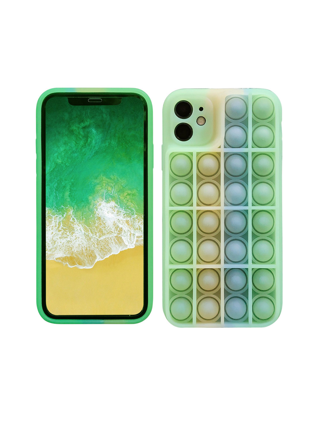 CASE CREATION Neon Sand Printed iPhone 7 Plus Back Case Mobile Accessories