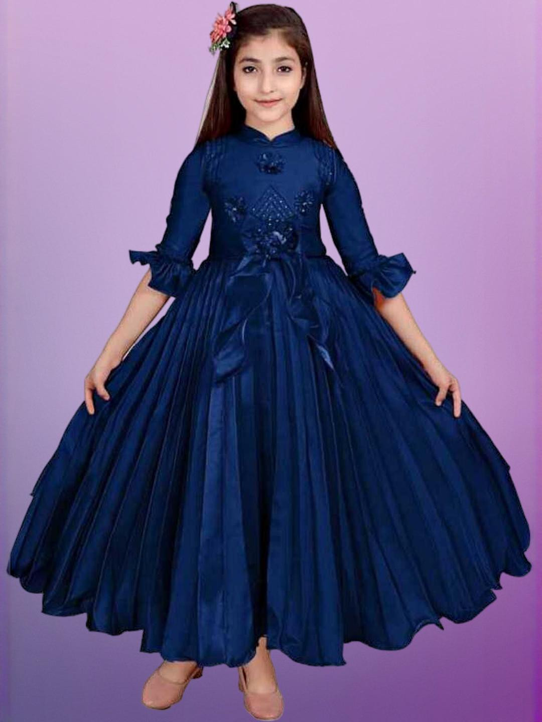 PRENA FASHION Girls Blue Dresses
