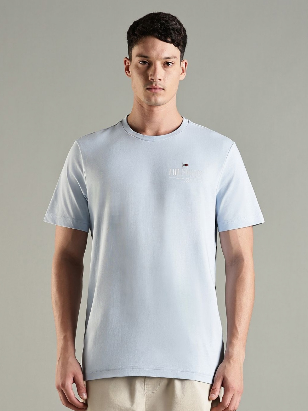Tommy Hilfiger Round Neck Regular Fit Cotton T-shirt
