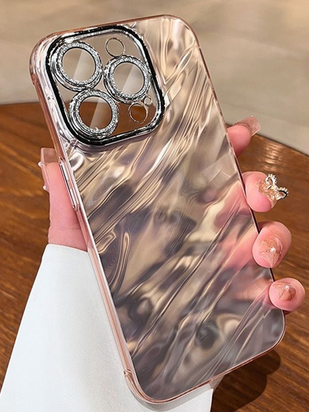 CASE CREATION Women Abstract Printed Apple iPhone 16 Pro Max Back Case