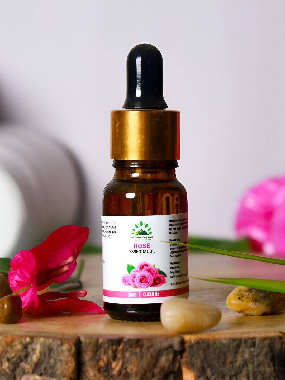 Hillpure Organic Rose Pure & Natural Essential Oil - 10 ml