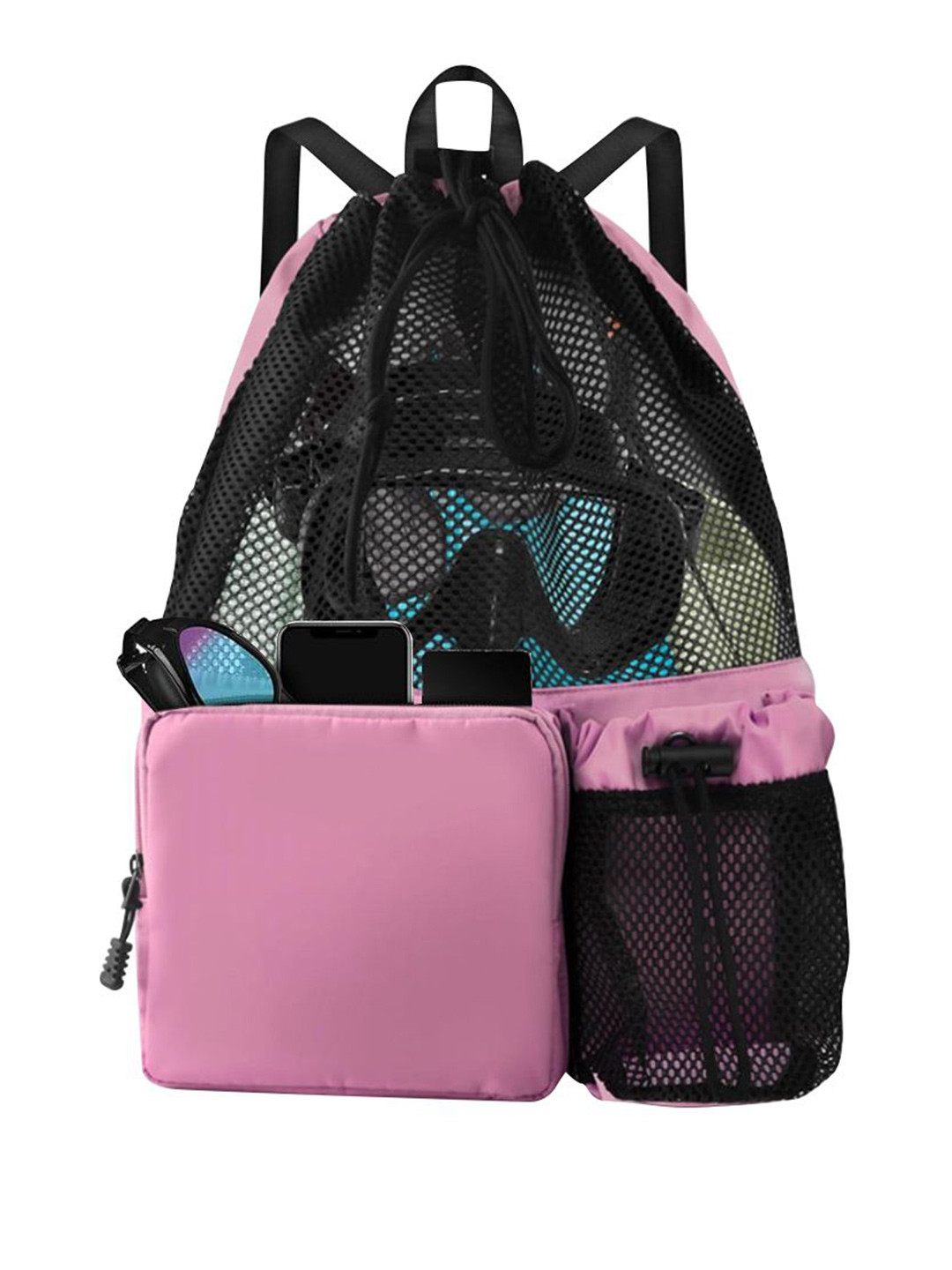 Gustave Men Colourblocked Contrast Detail Larze Backpack