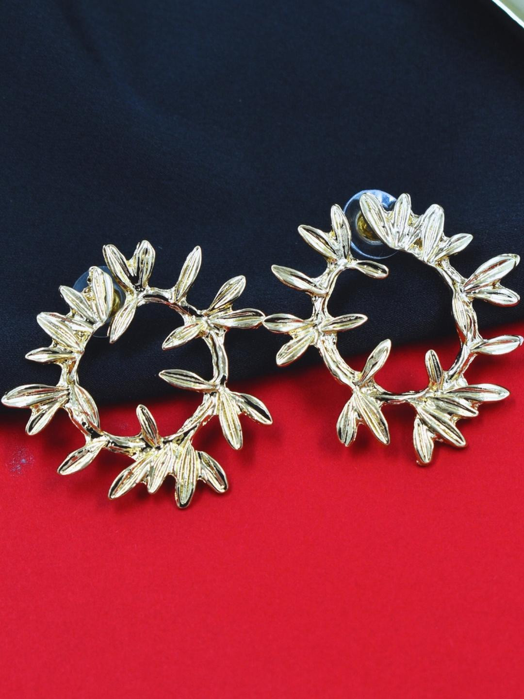 J & C Fashion Arena Gold-Plated Stainless Steel Studs