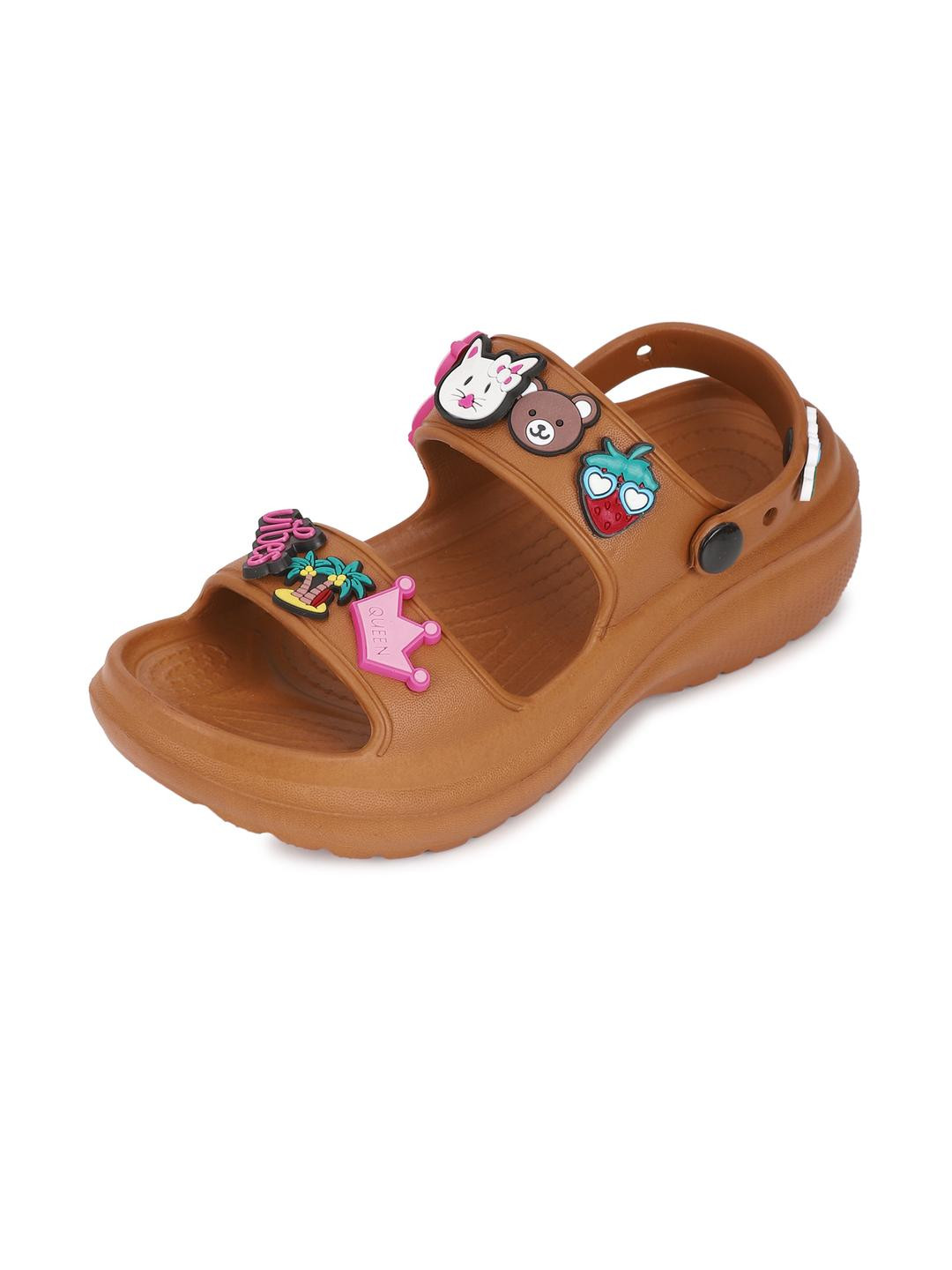 ORTHO JOY Tan EVA Flip Flops