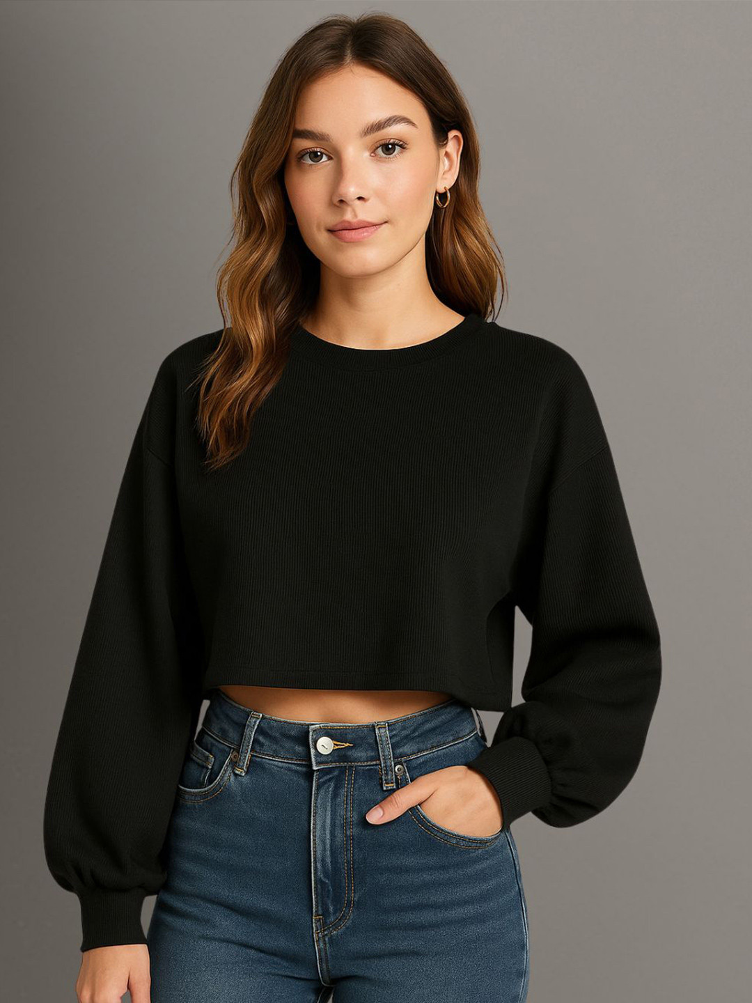 Moda Rapido Women Boxy Crop Top