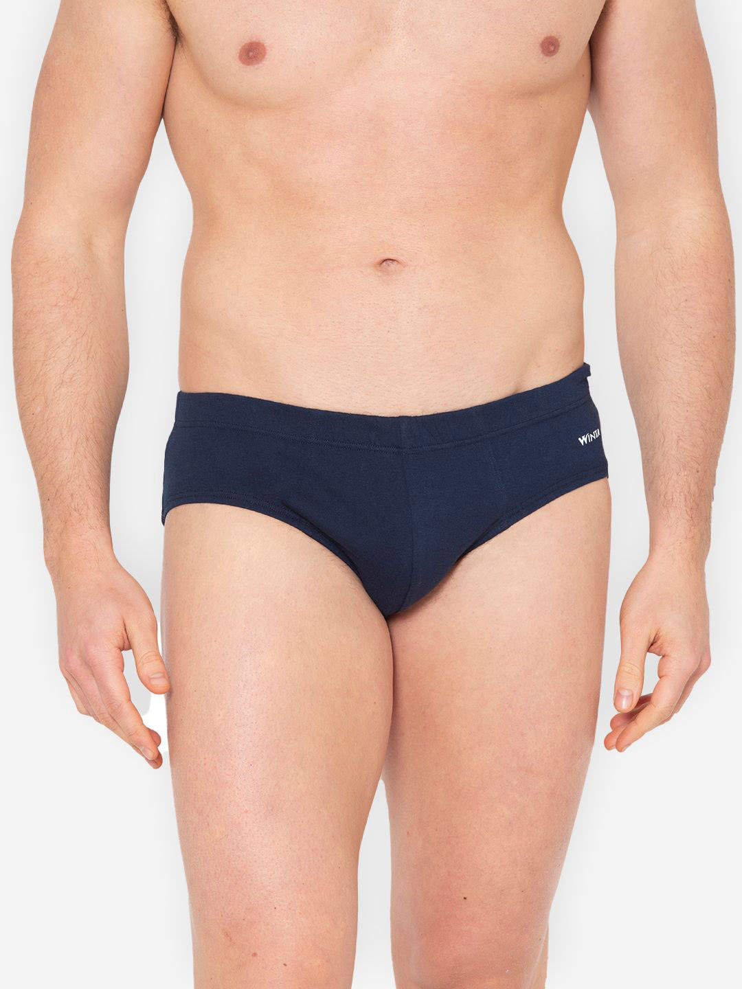 GROVERSONS Paris Beauty  Basic Inner Elastic Brief-INNER ELASTIC BRIEF-NAVY-S