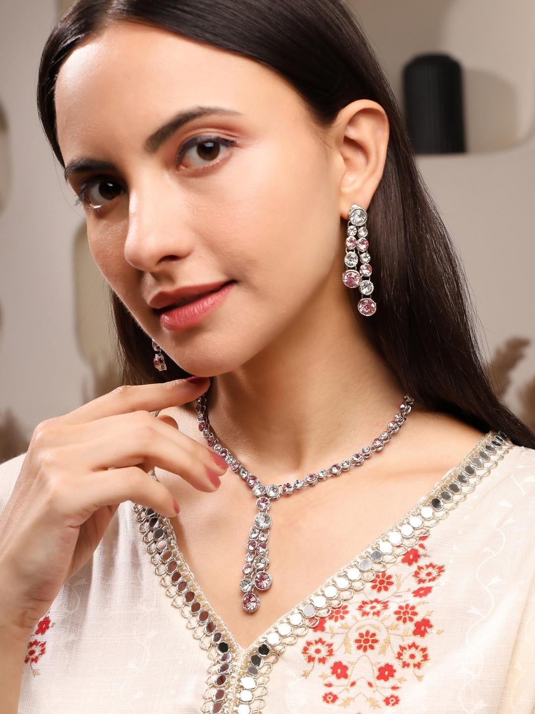 EIT Collection Peach Alloy Necklace