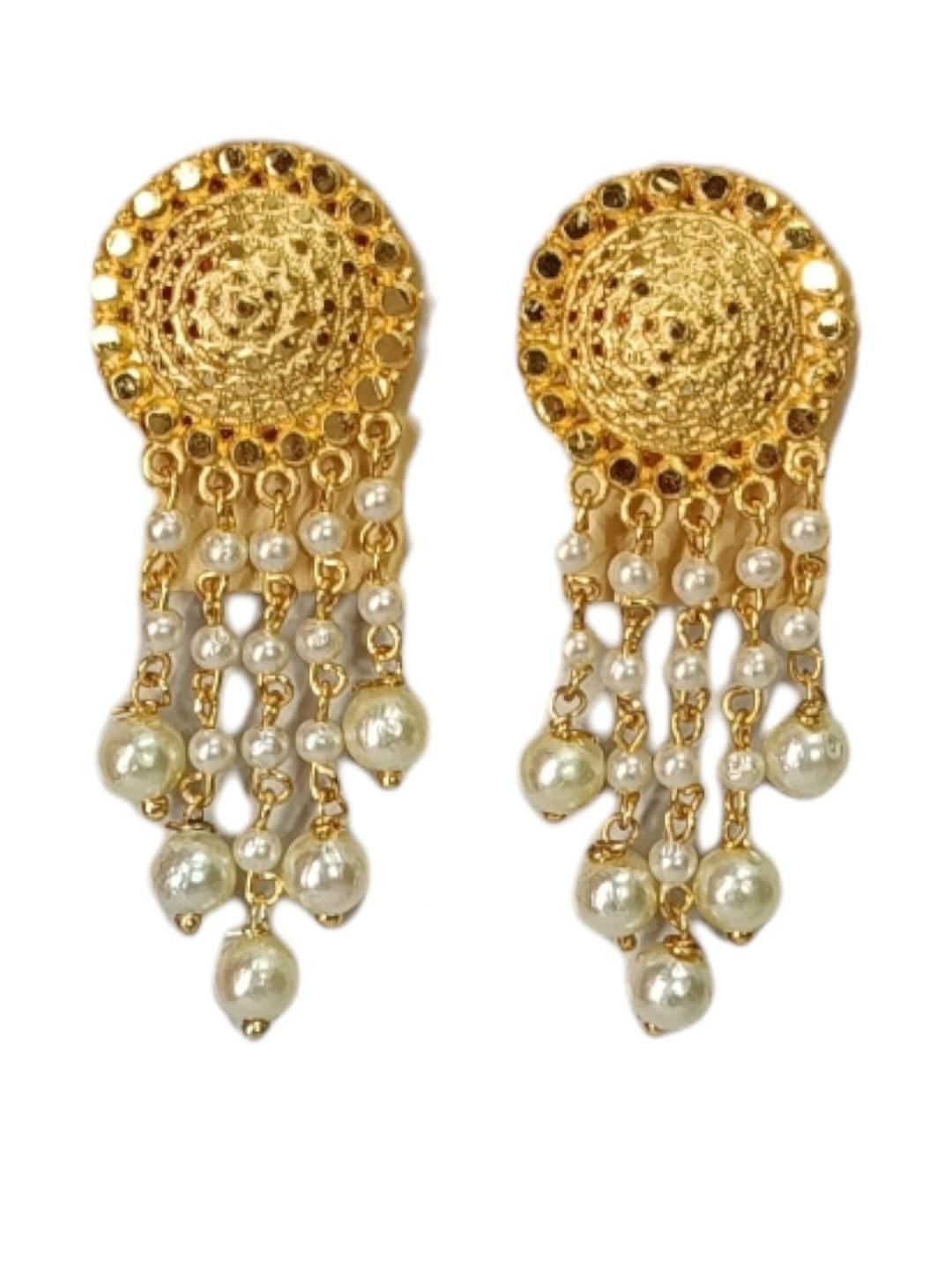 Sherly fashion Gold-Plated Brass Earrings