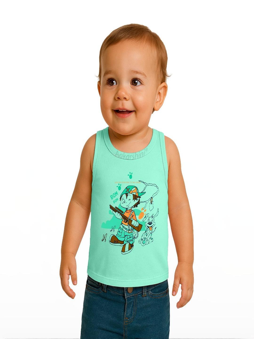Aakarshini Kids Printed Innerwear Vests