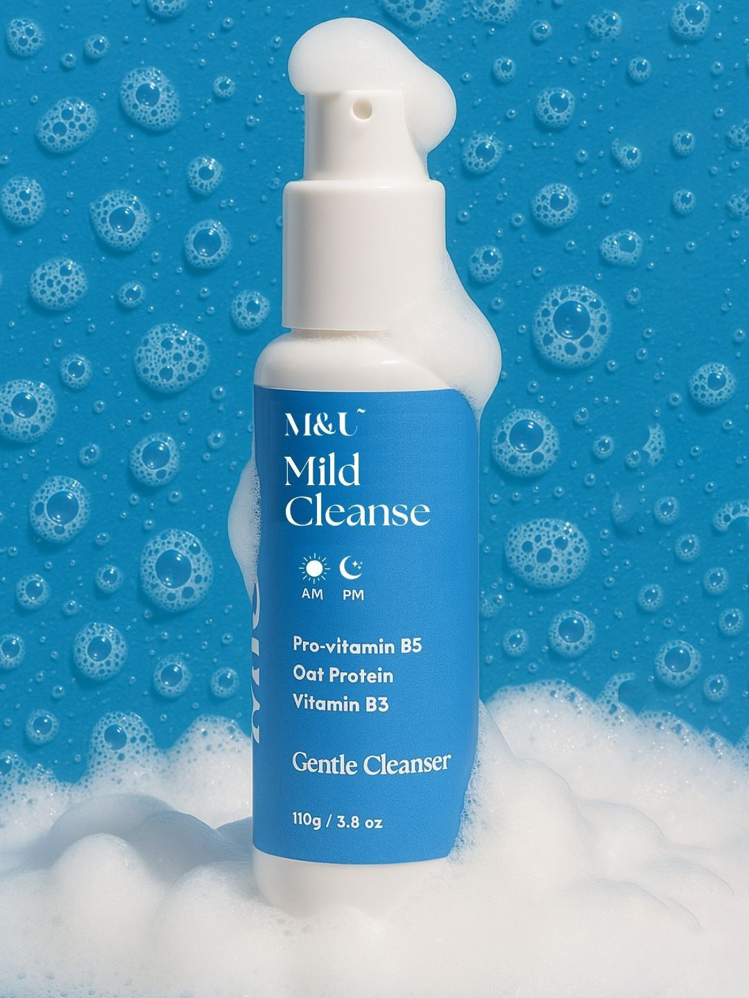 M&U Mild Cleanse Gentle Cleanser - 110 g