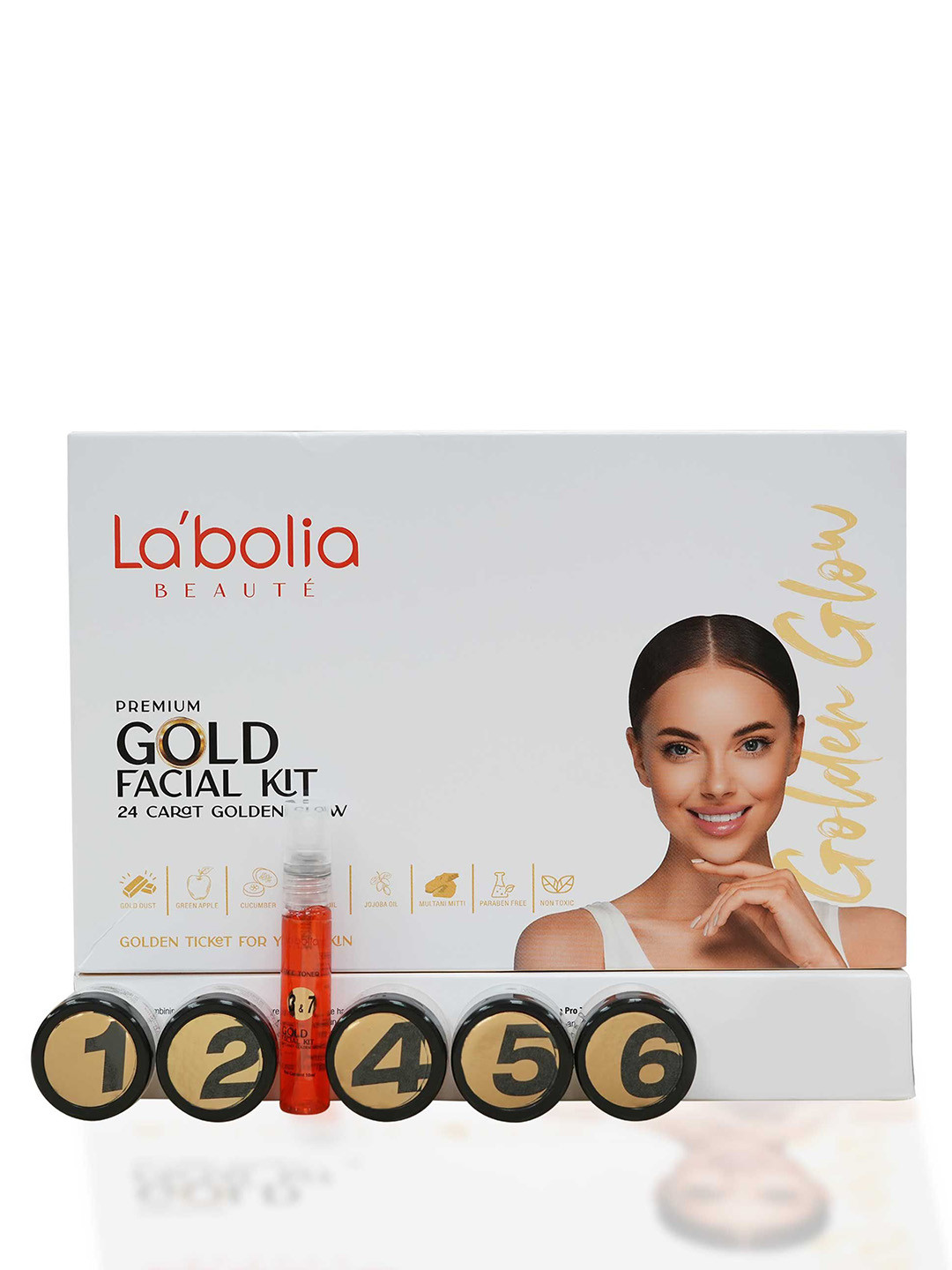 Labolia Beaute 6 Step 24K Gold Facial Kit- 60 g