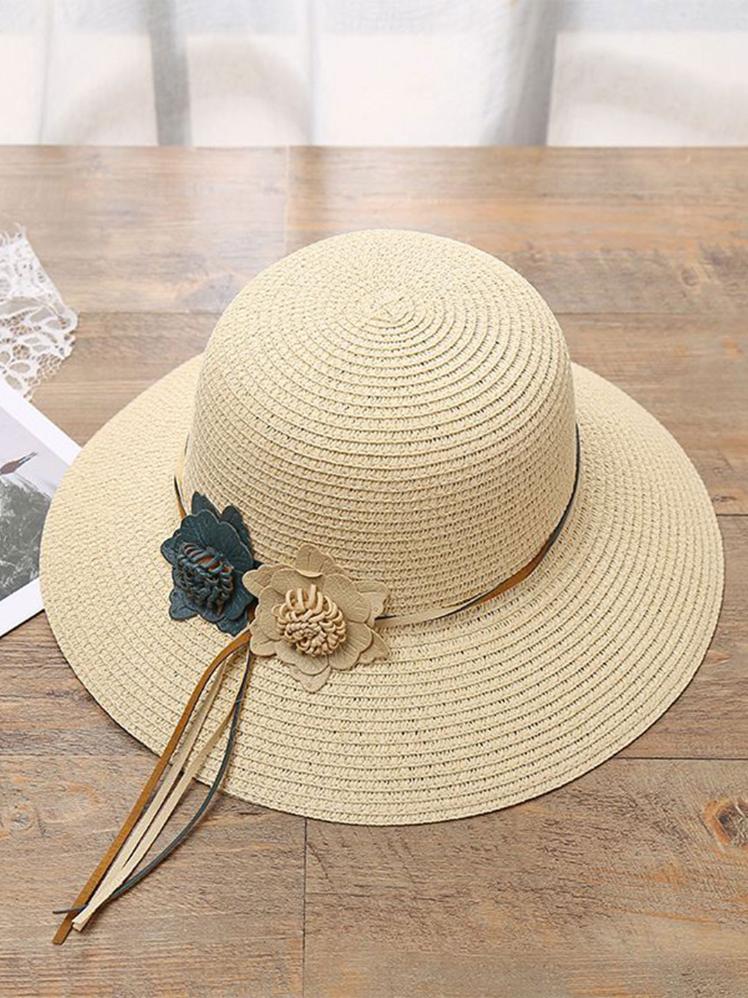 StyleCast x Revolte Women Self Design Bucket Hat