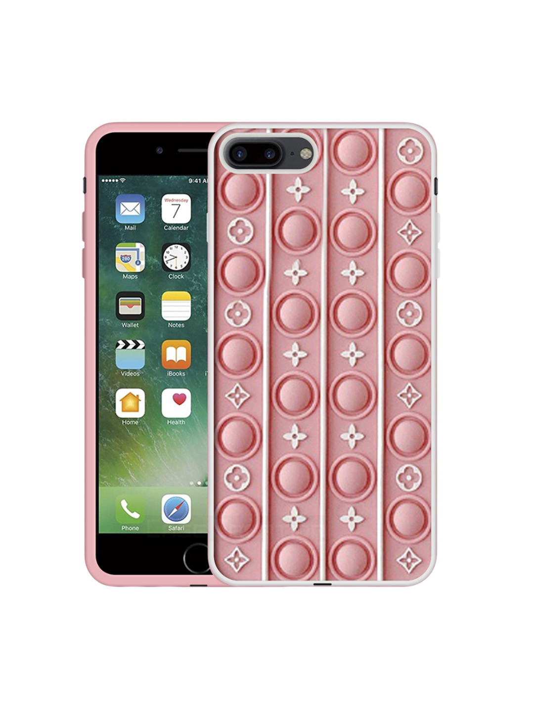 CASE CREATION Printed iPhone 8 plus Real 3D Fidget Bumper Case