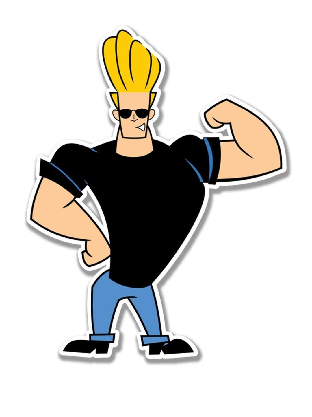 Evercaregifts Johny Bravo Cartoon Fridge Magnet