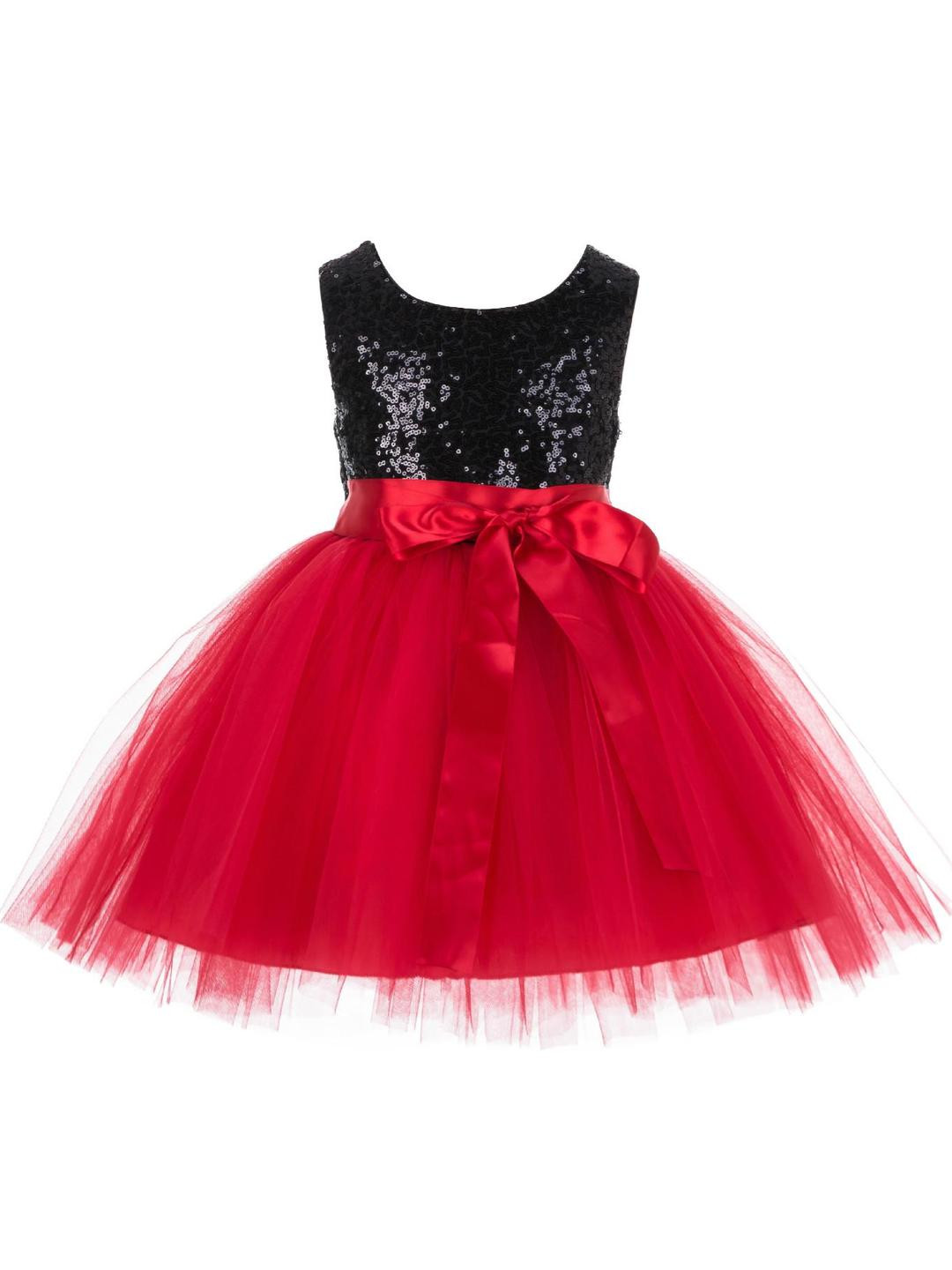 Shahina Fashion Girls Sequinned Party Dress