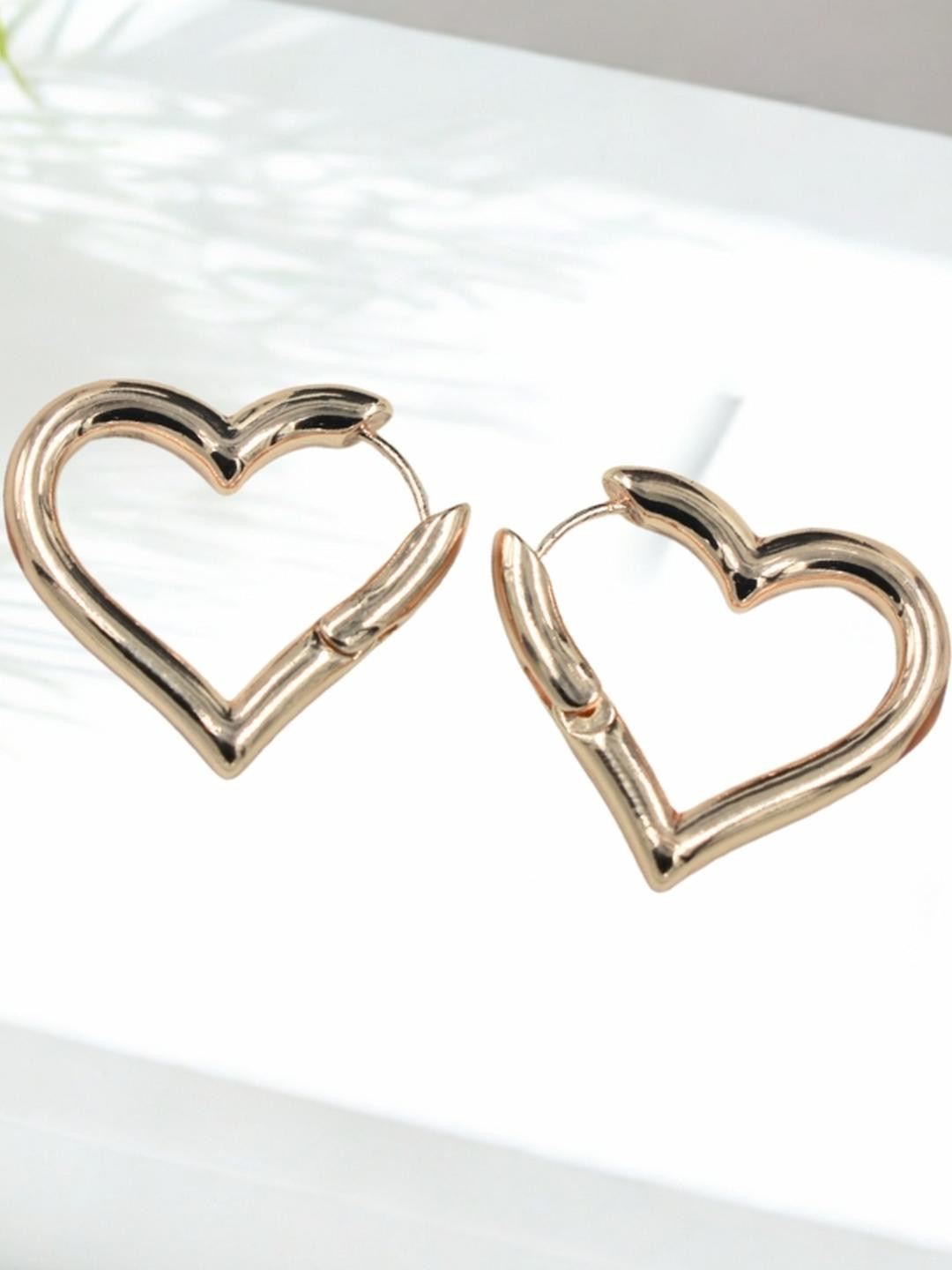 J & C Fashion Arena Classic Hoop Earrings