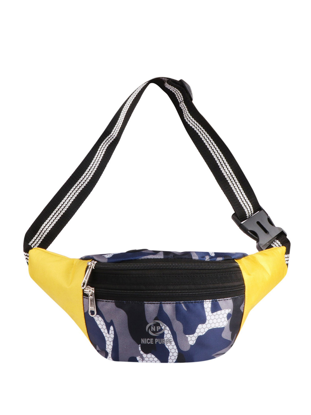 NICE PURSE Men Printed Soft Case Waist Pouch