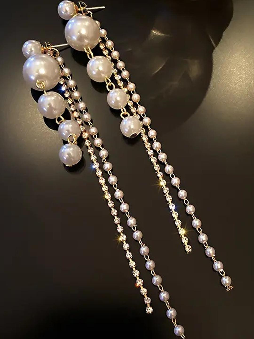 CREEKNEST...all that you want Alloy Gold-Plated Earrings