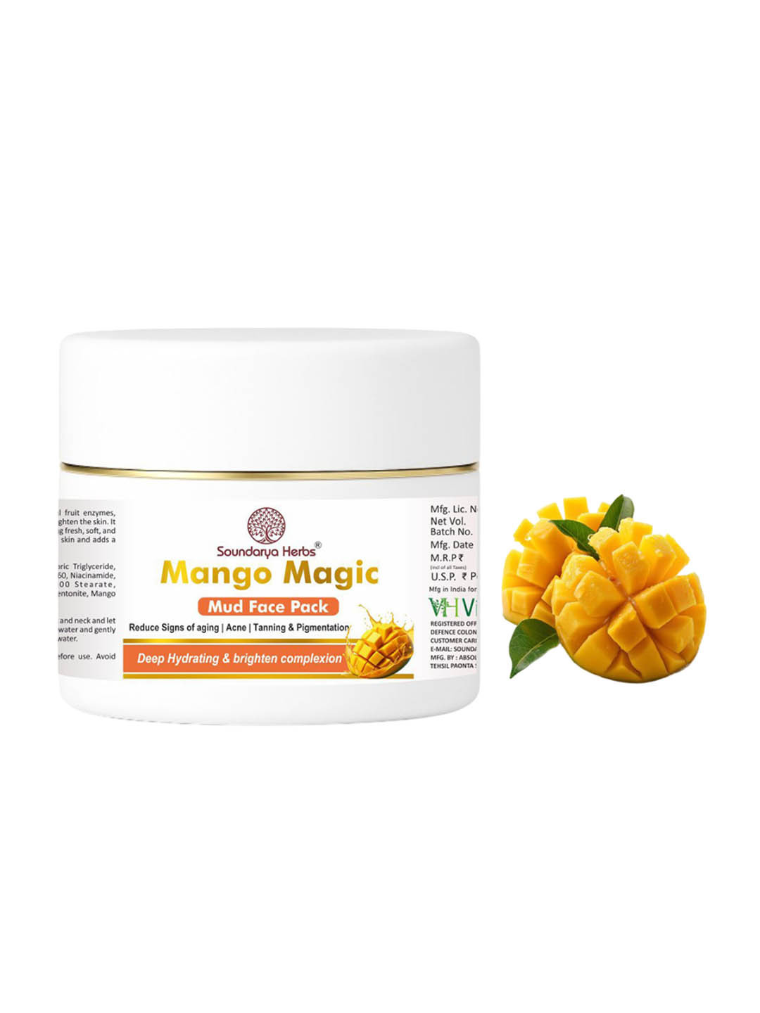 Soundarya Herbs Mango Magic Face Pack- 100 g