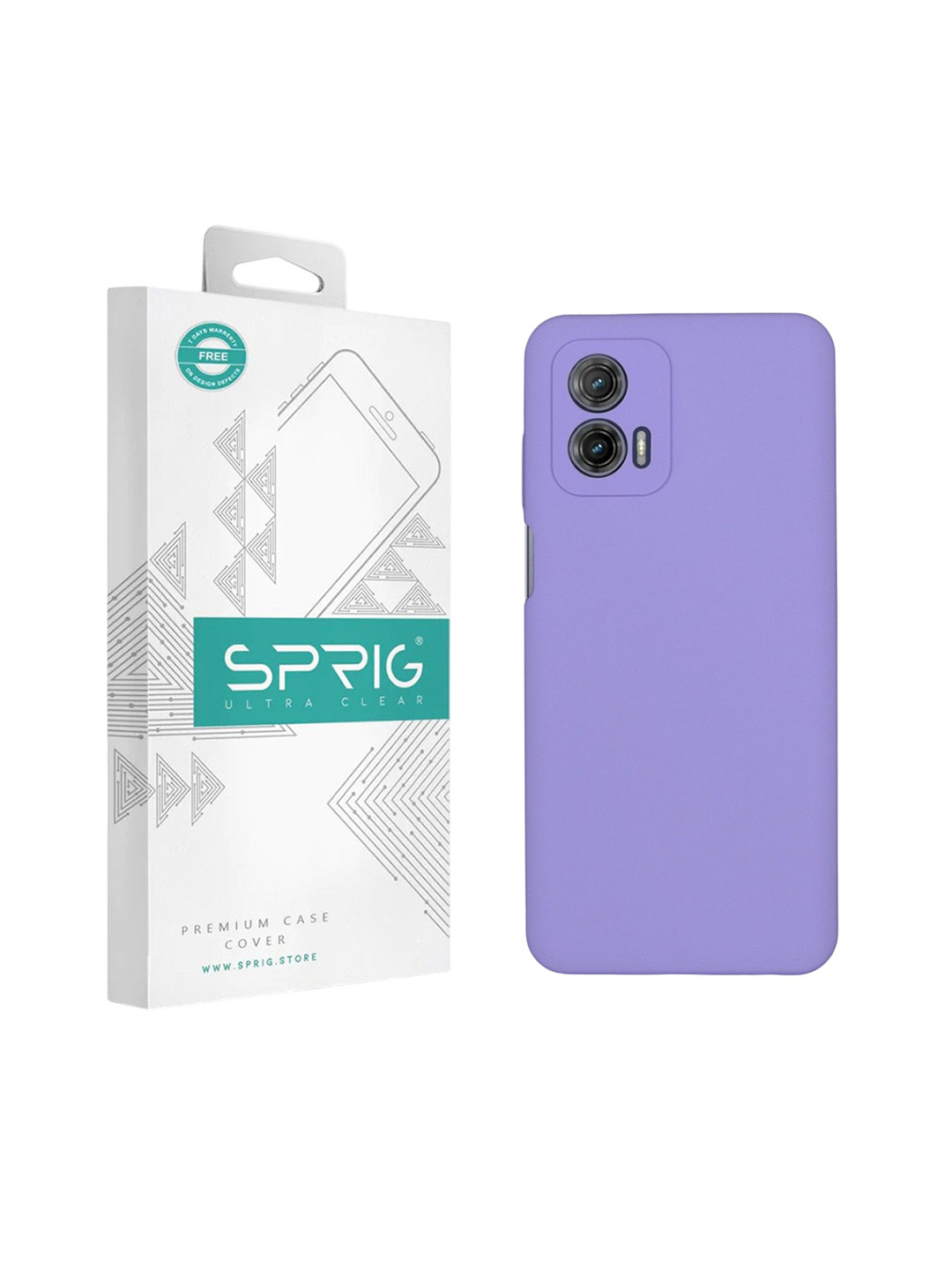 SPRIG Motorola G73 5G Liquid Silicone Back Cover