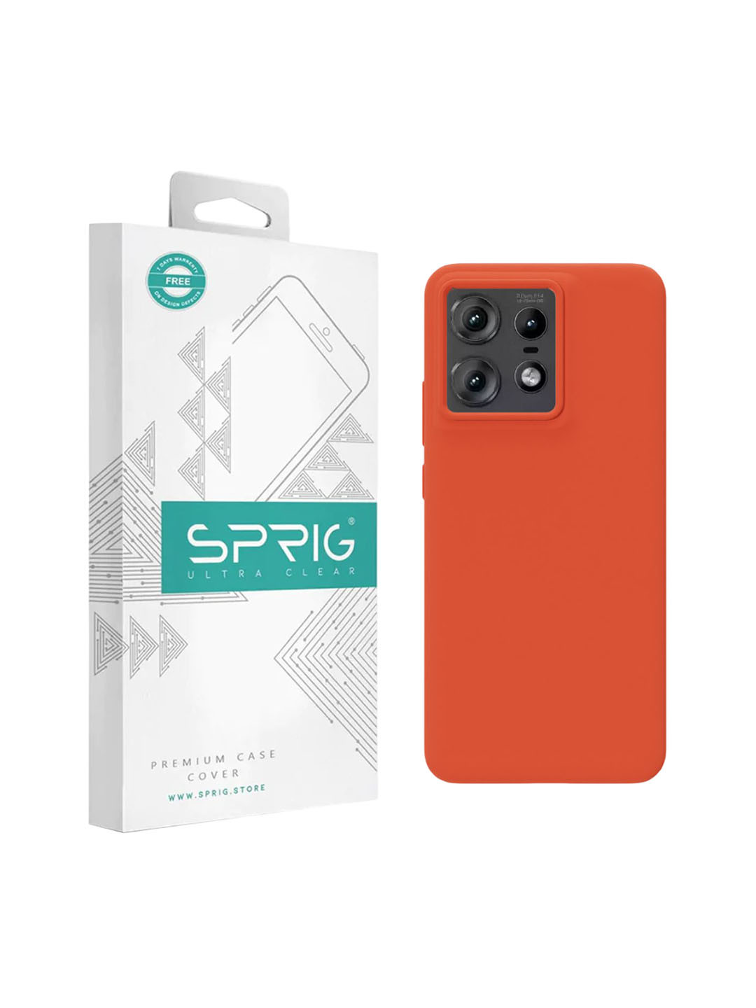 SPRIG Motorola Edge 50 Pro Liquid Silicone Back Cover