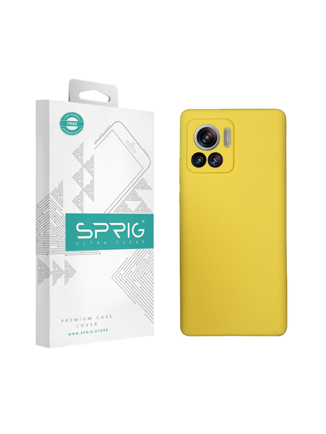 SPRIG Motorola Edge 30 Silicone Back Cover Mobile Accessories