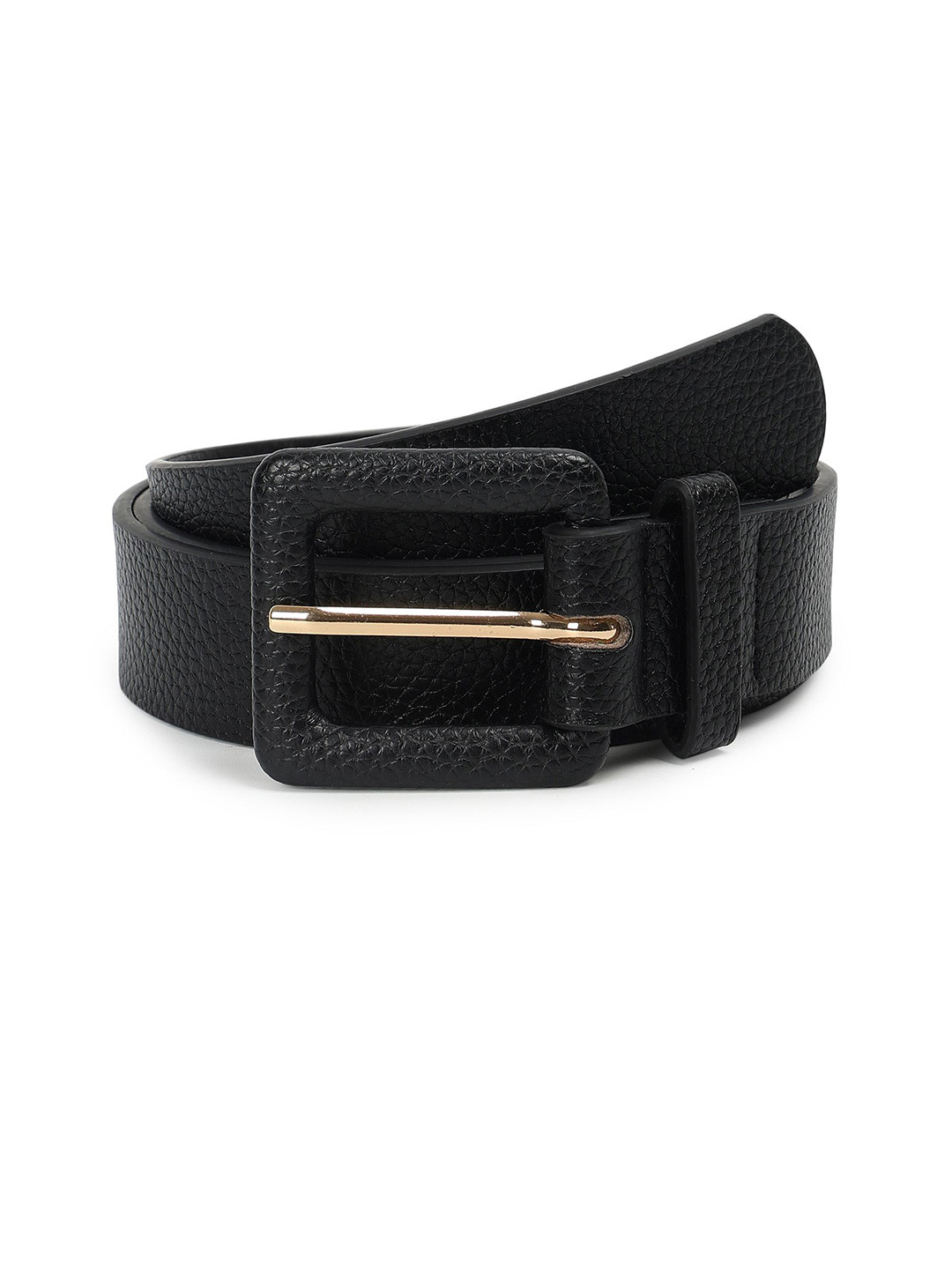 CRUSSET Women Textured Belt With Tang Closure