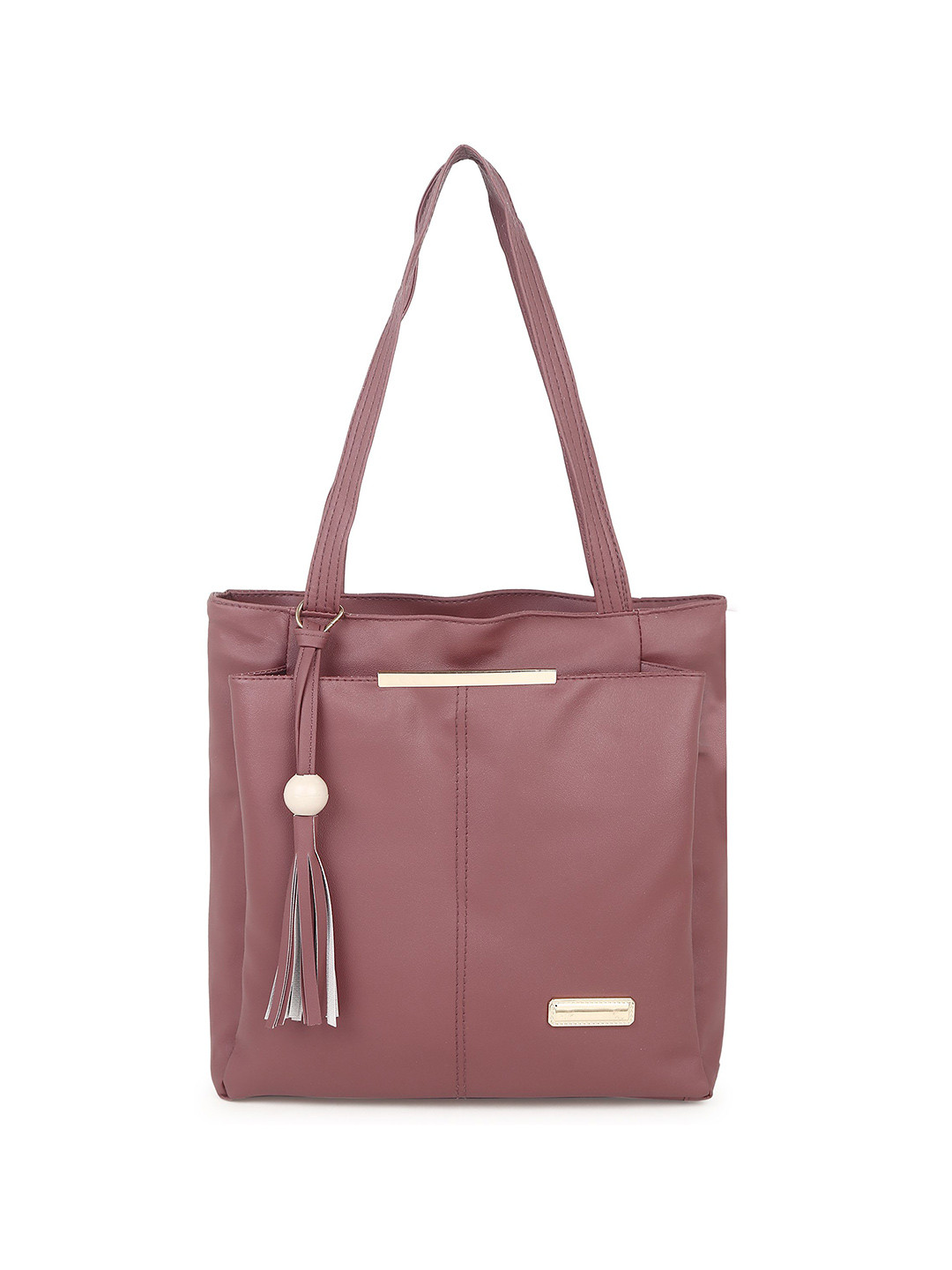 DAISY STAR Women Solid Structured Tasselled Shoulder Bag