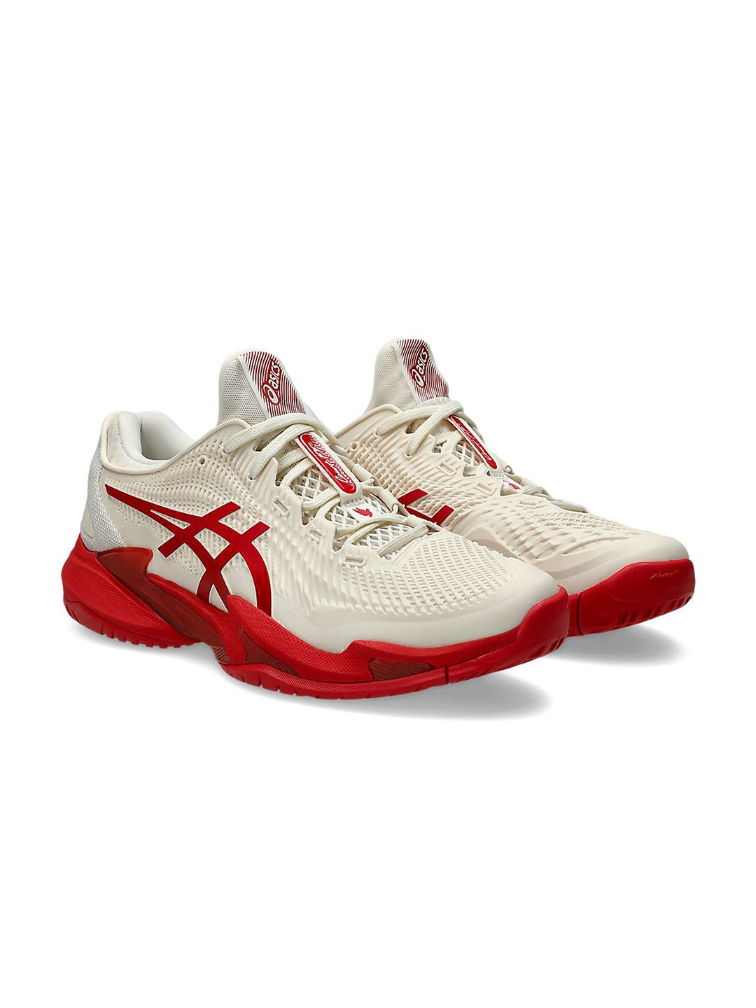 ASICS Court FF 3 Novak Men Lace-Ups Tennis Sports Shoes
