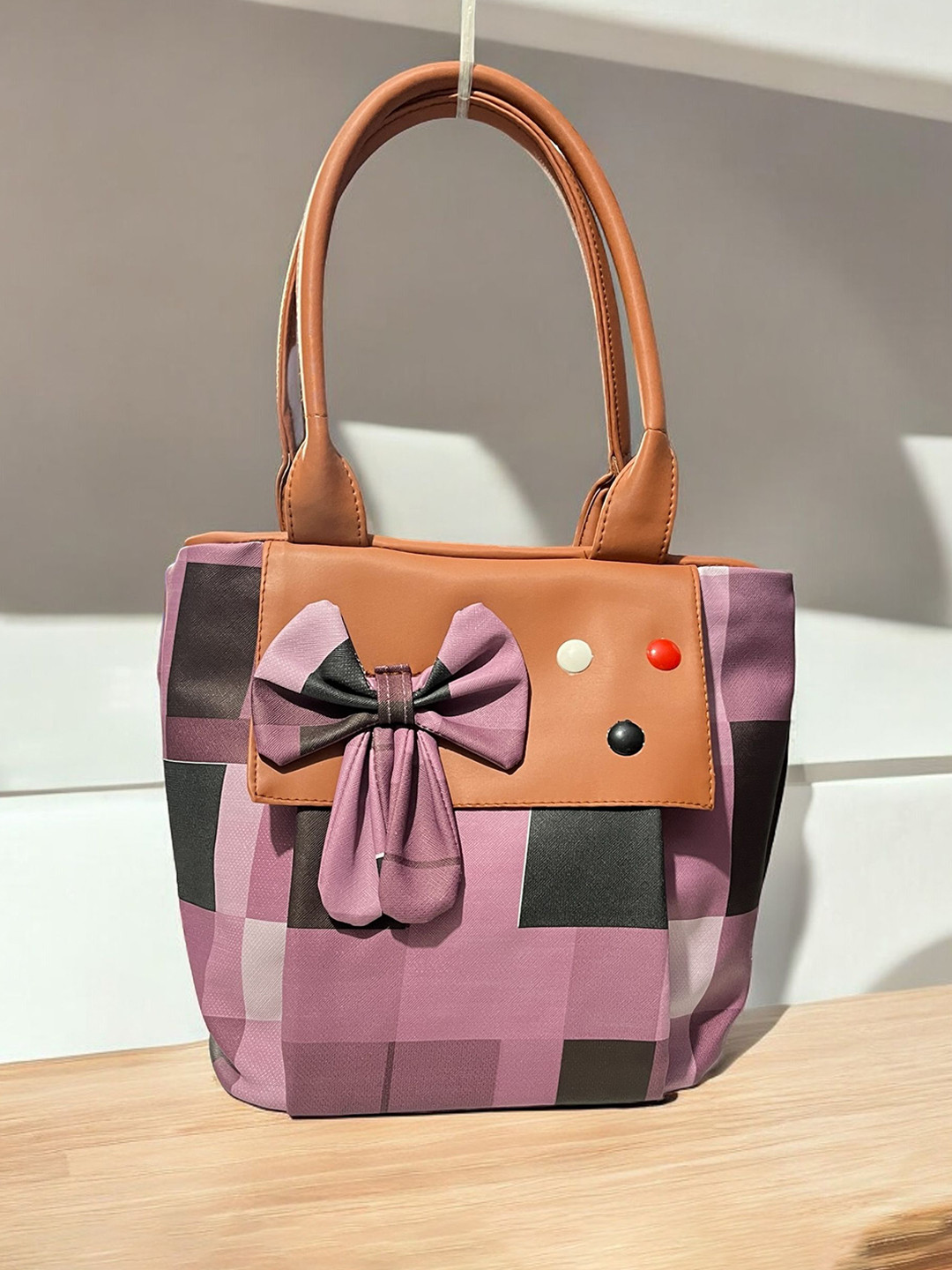 DAISY STAR Colourblocked Lace Shoulder Bag