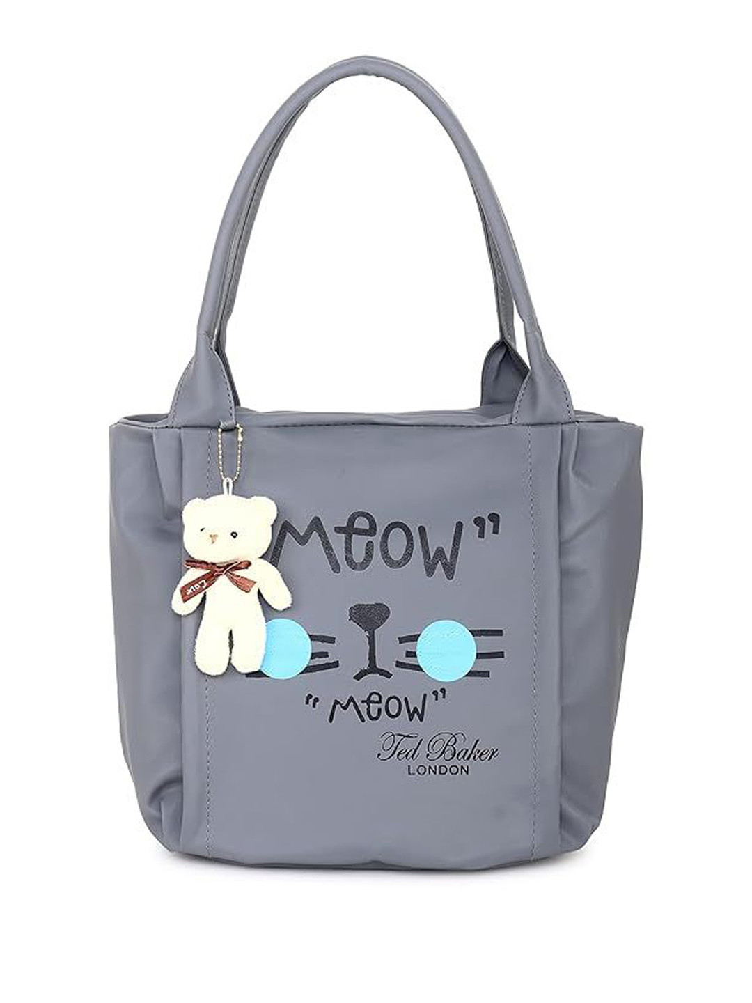 DAISY STAR Typography Printed Structured Shoulder Bag