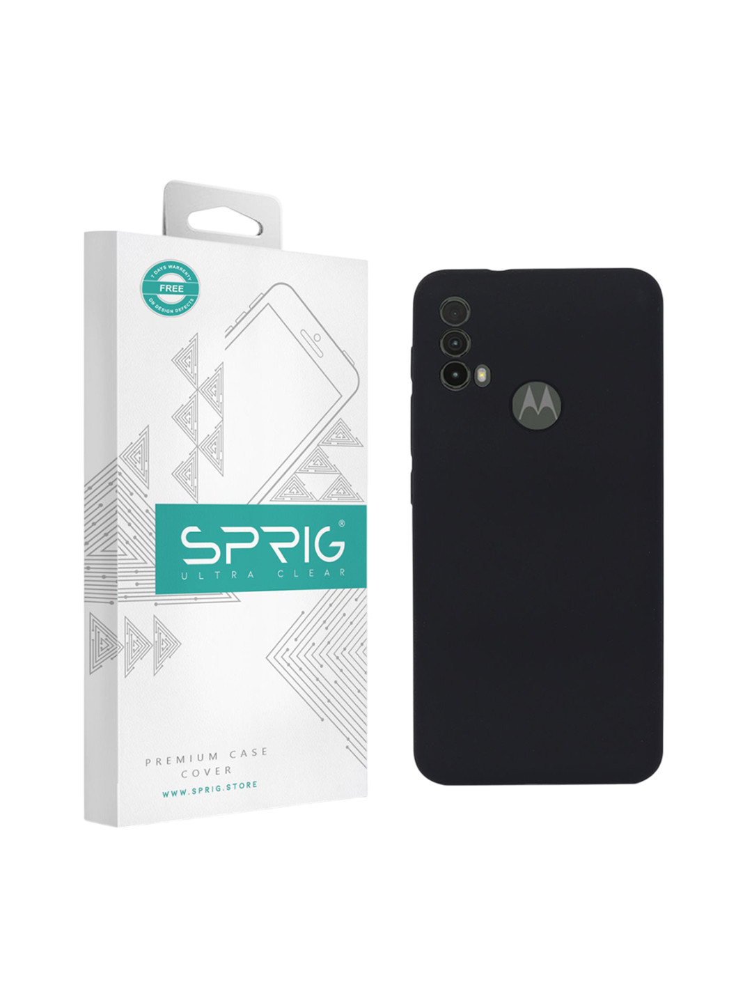 SPRIG Motorola E40 Liquid Silicone Back Cover