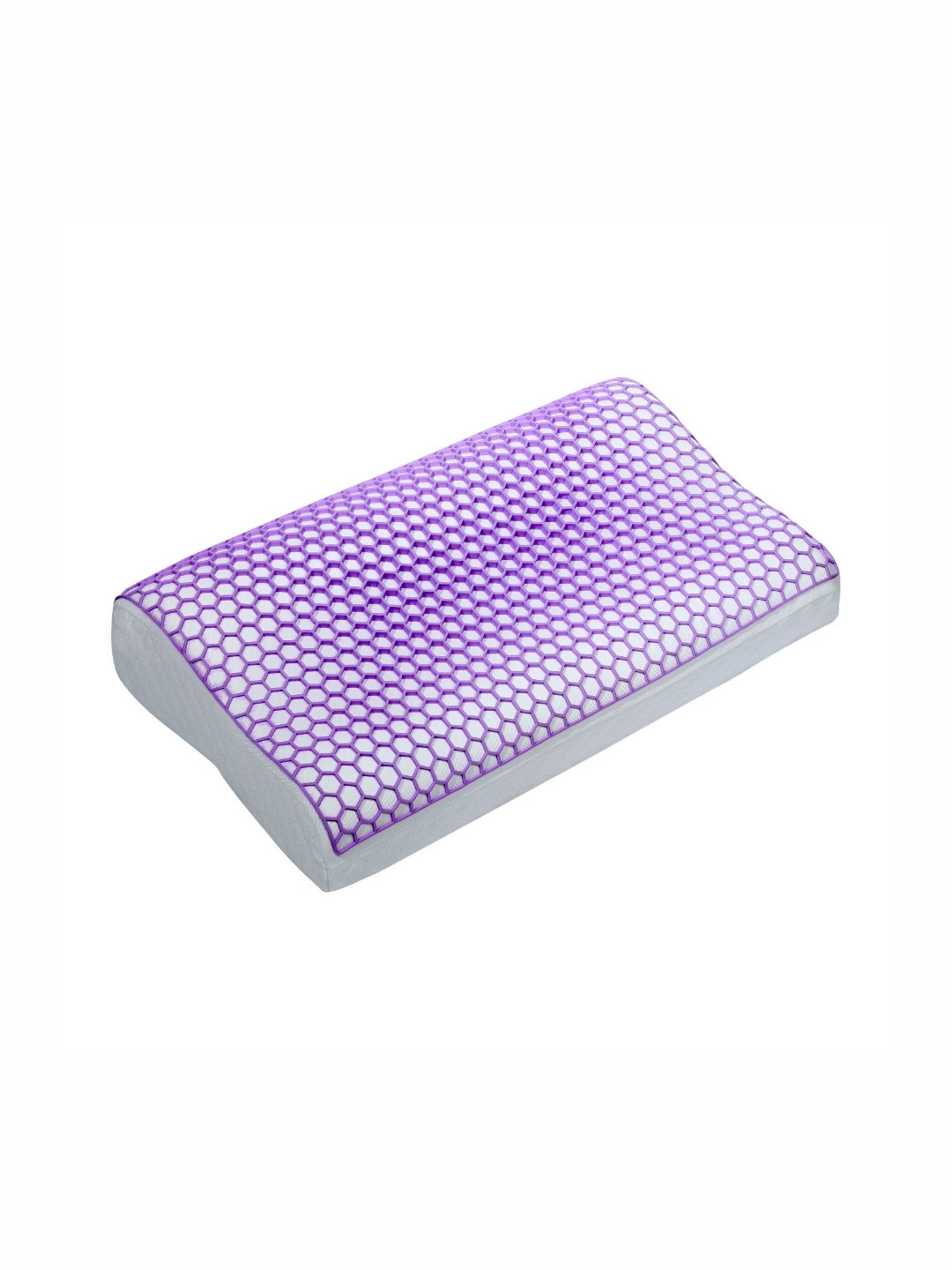 MASHUR FAB White Memory Foam Cotton Breathable Therapedic Pillow