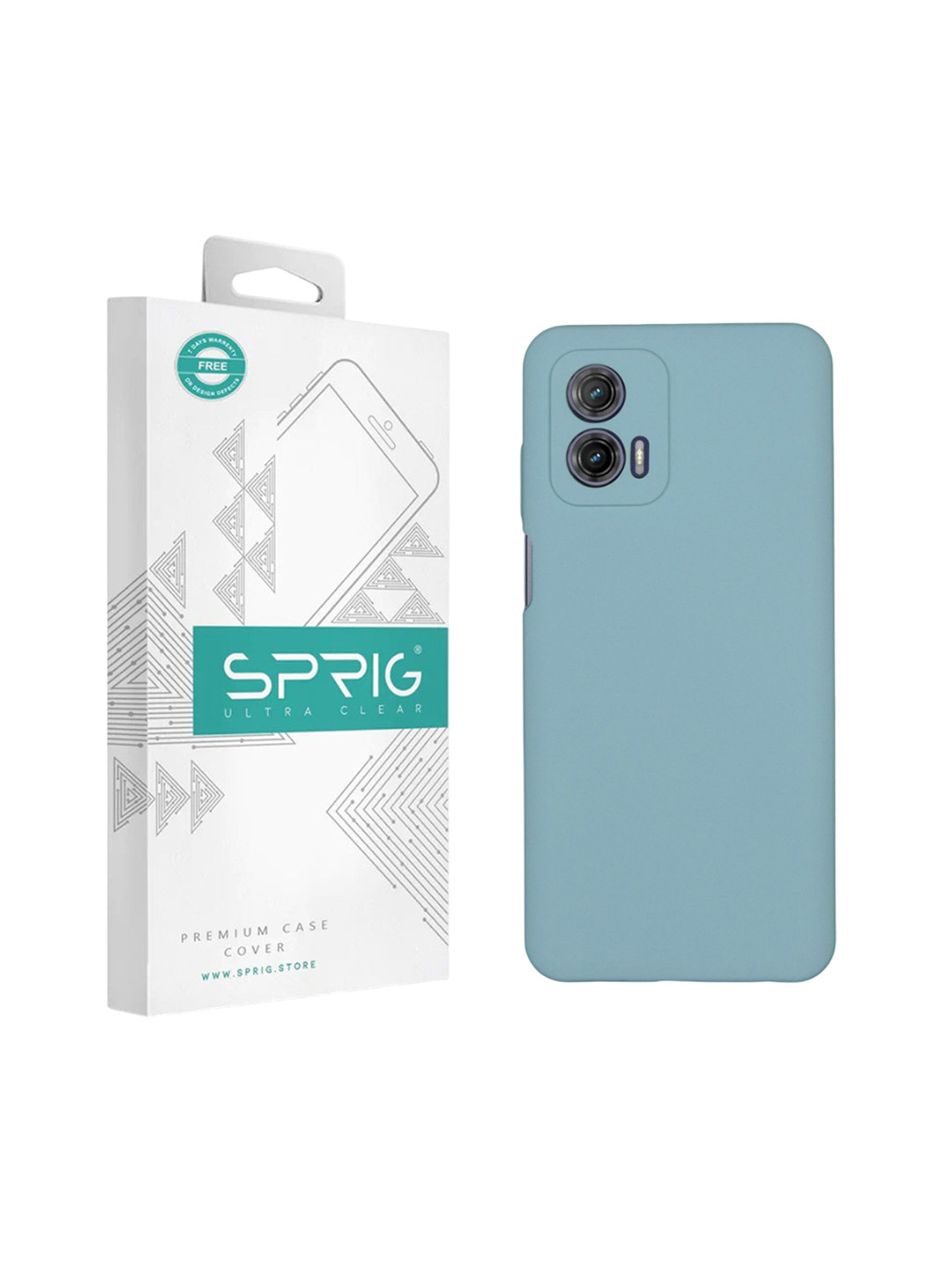 SPRIG Motorola G73 5G Liquid Silicone Back Cover