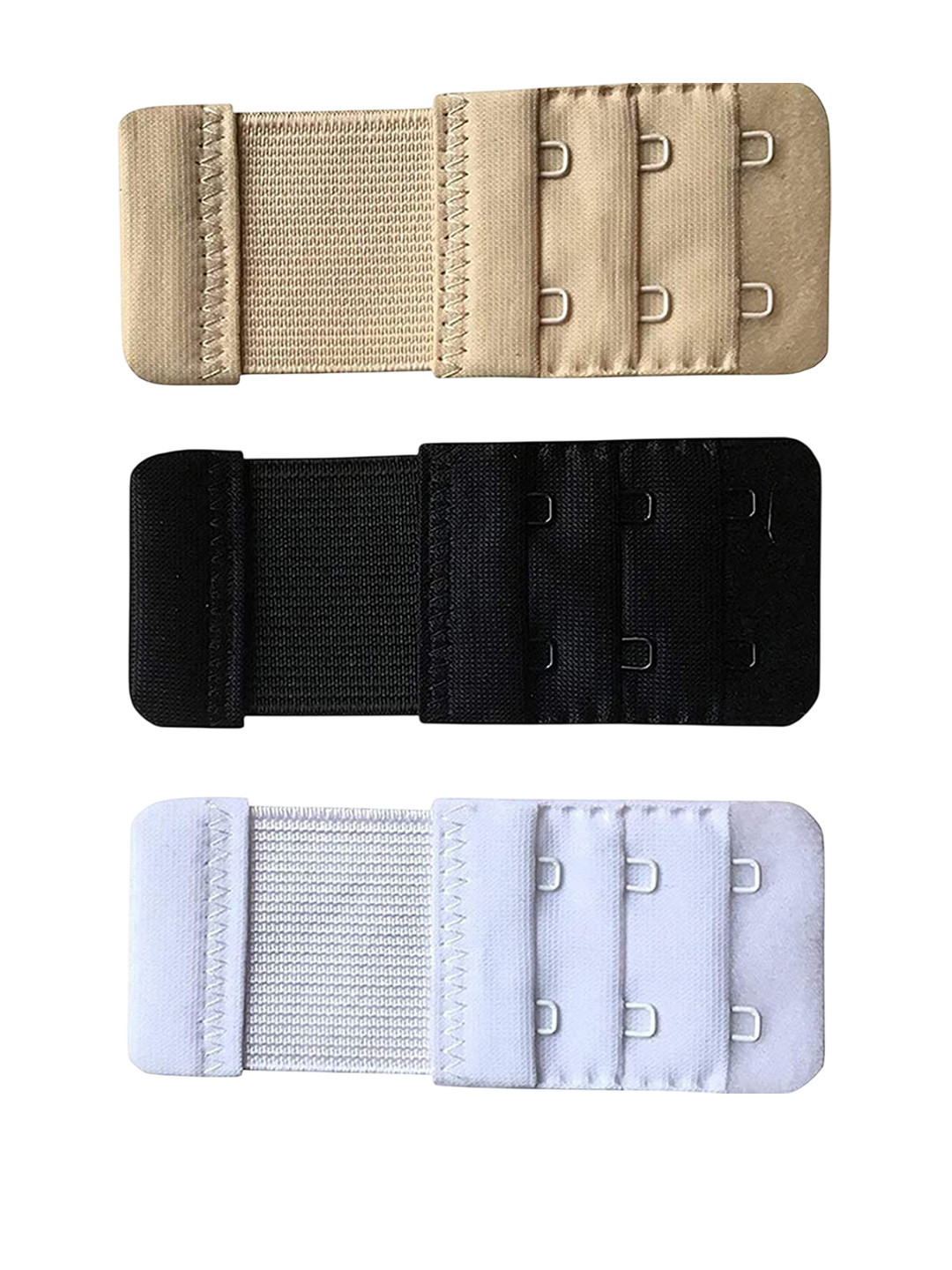 Bruchi CLUB Set Of 3 Hook &  Eye Stretchy Bra Extensions