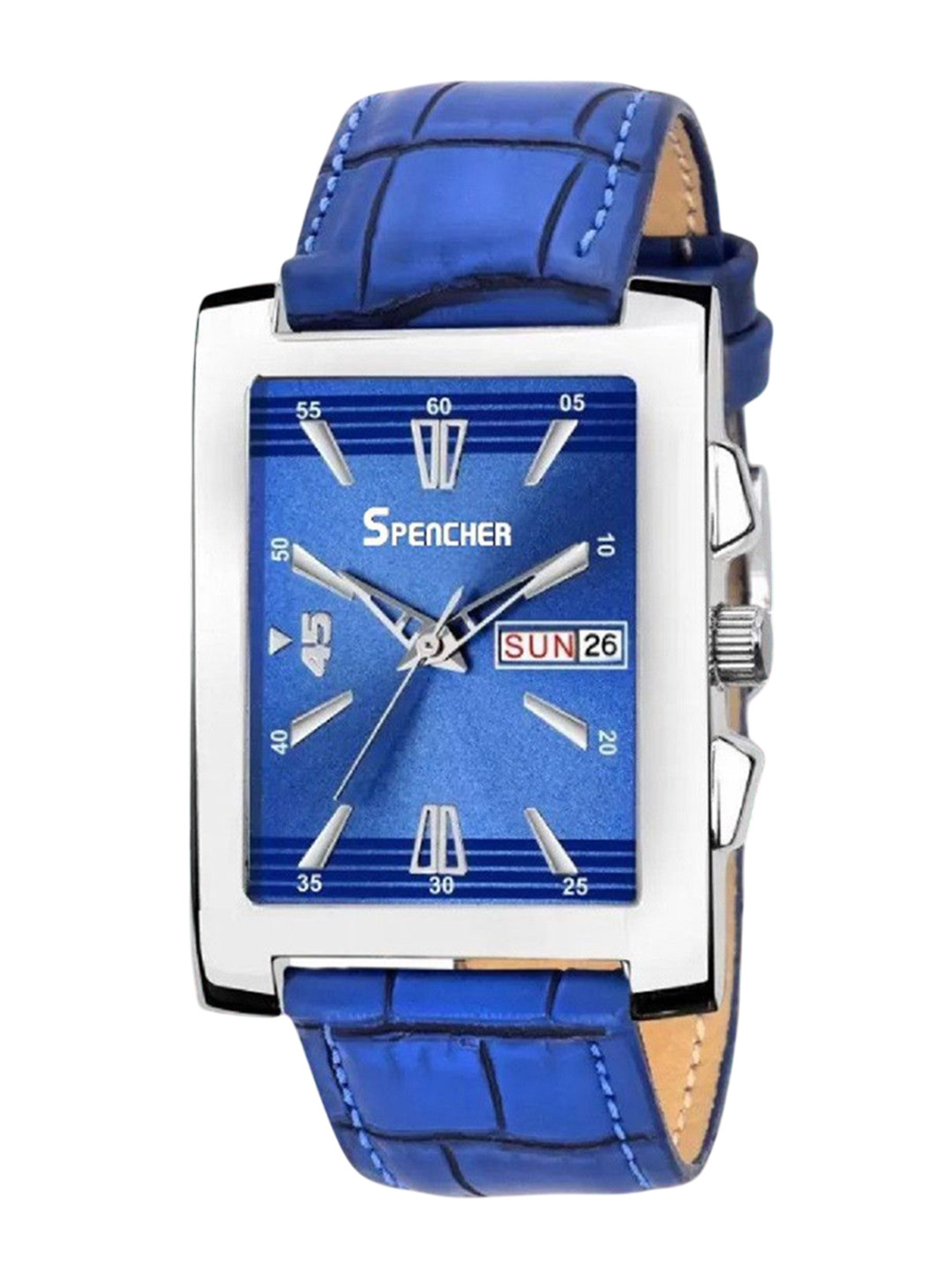 SPENCHER Men Leather Bracelet Style Analogue Multi Function Watch SW IMEPRIAL DD STRAP