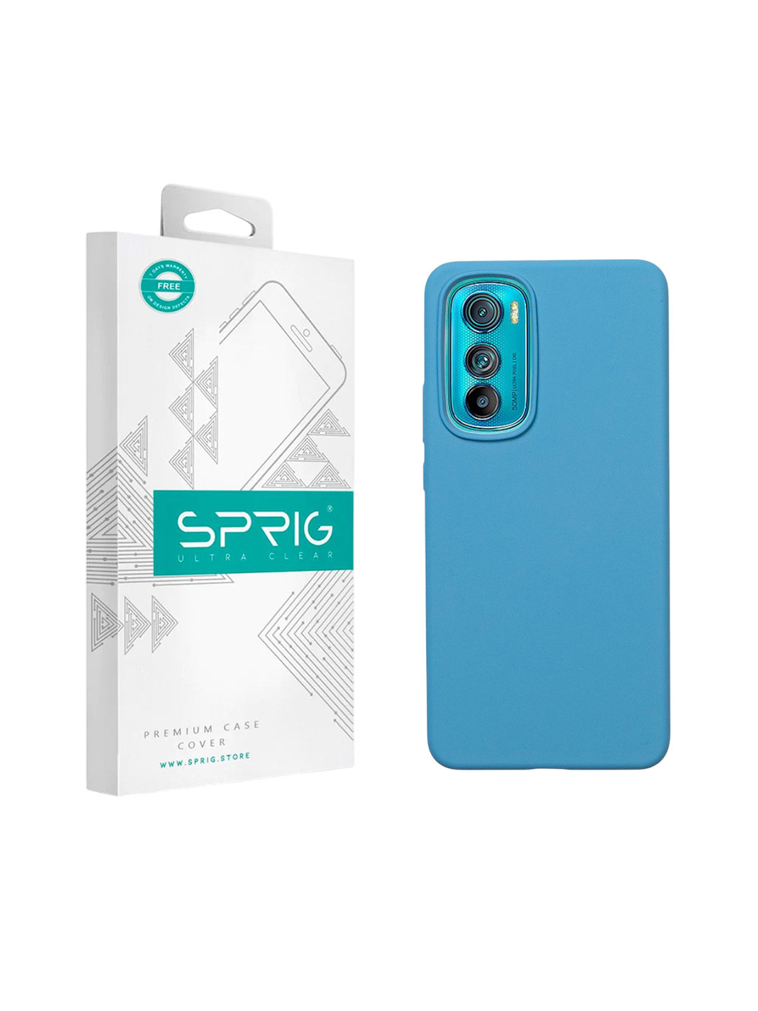 SPRIG Motorola Edge 30 Pro Liquid Silicone Back Cover