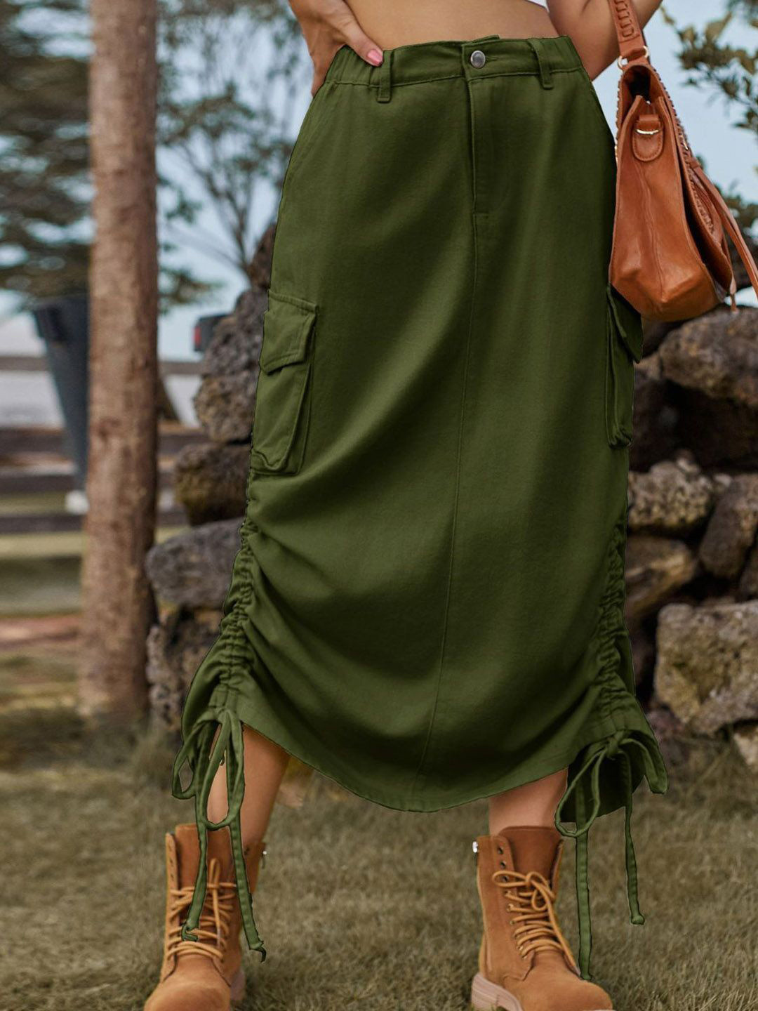 Oh Rare Pencil Midi Skirt