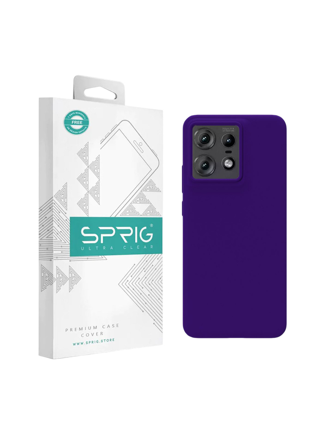 SPRIG Motorola Edge 50 Pro Silicone Back Cover Mobile Accessories