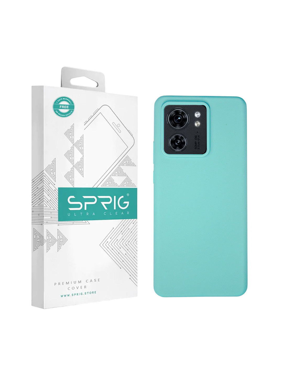 SPRIG Motorola Edge 40 Silicone Impact Resistant Back Cover