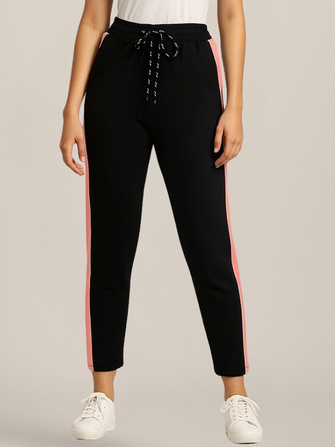 Moda Rapido Women Comfort High-Rise Wrinkle Free Trousers