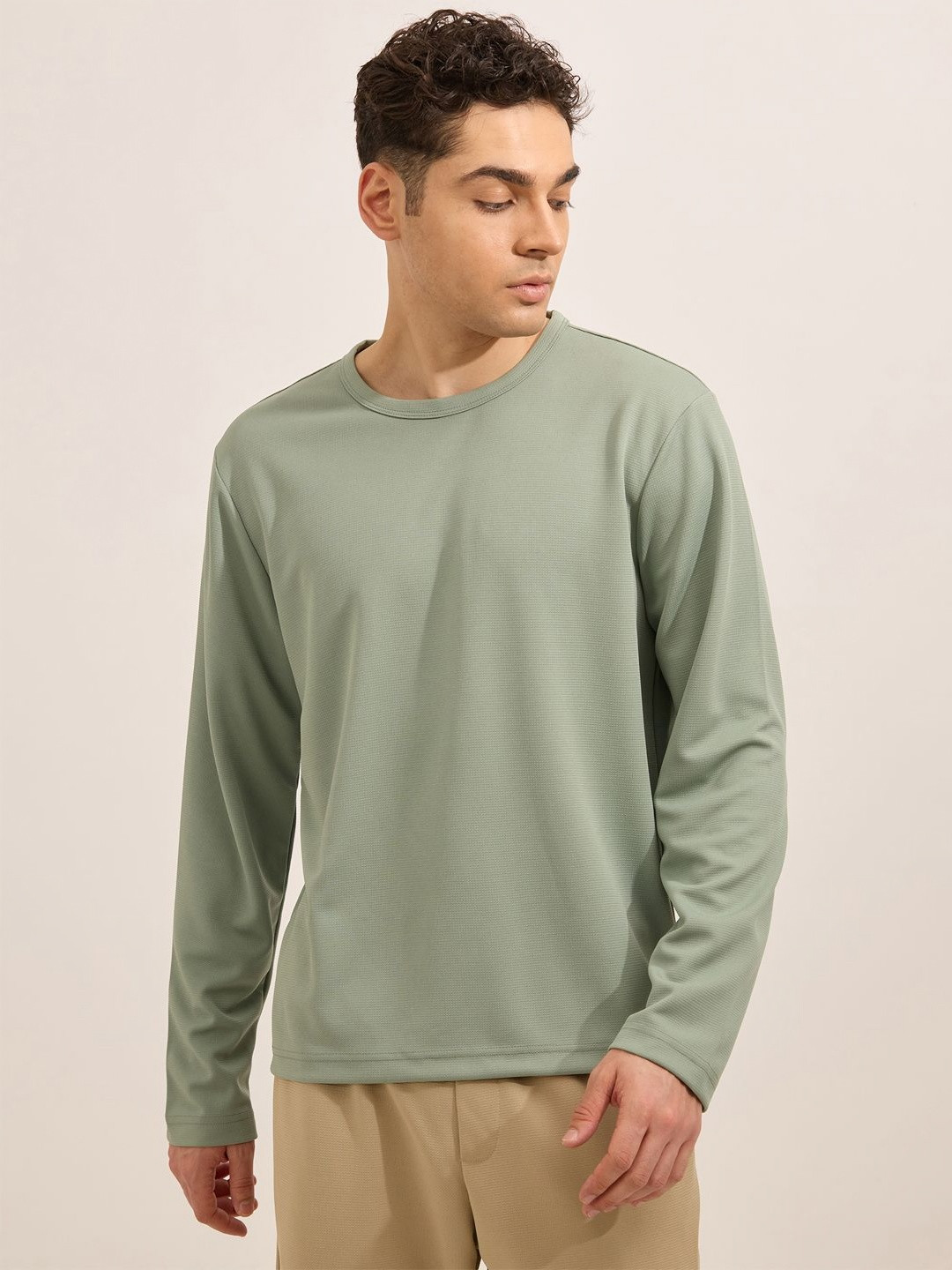 Espanshe Slate Ride Relaxed Long Sleeves T-shirt