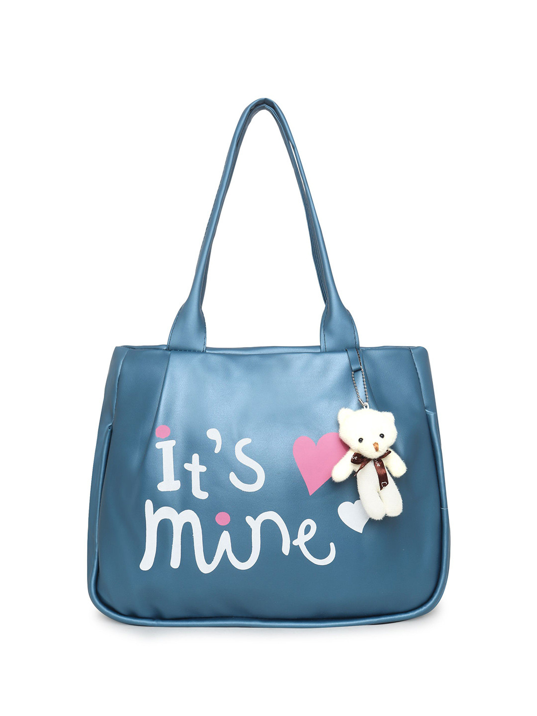DAISY STAR Typography Printed Structured Shoulder Bag