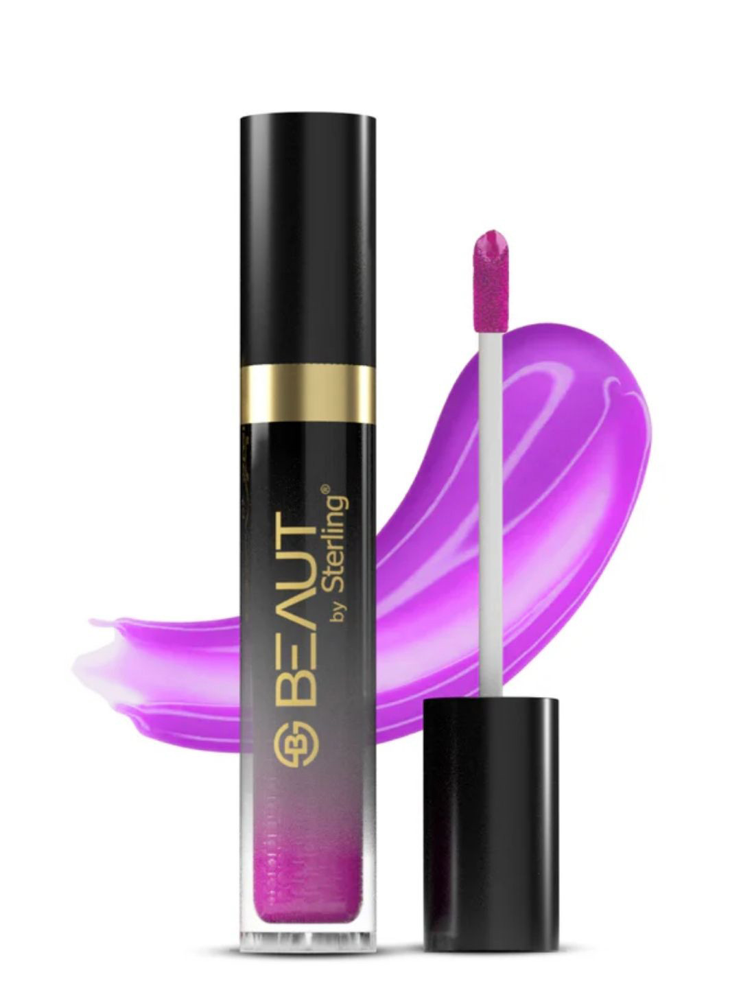 Beaut By Sterling Women Lip Gloss Passionate Purple Glossy Non Sticky with Vitamin E 4.5ml