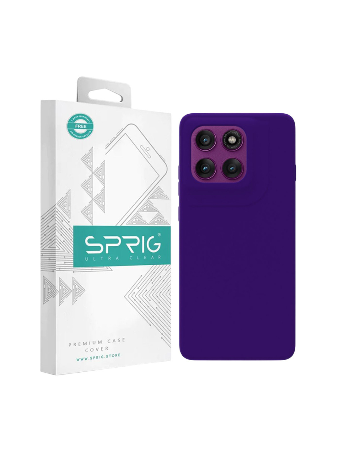 SPRIG Motorola Edge 60 Pro Liquid Silicone Back Cover